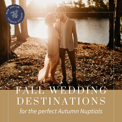 The Best Fall Wedding Destinations for the Perfect Autumn Nuptials