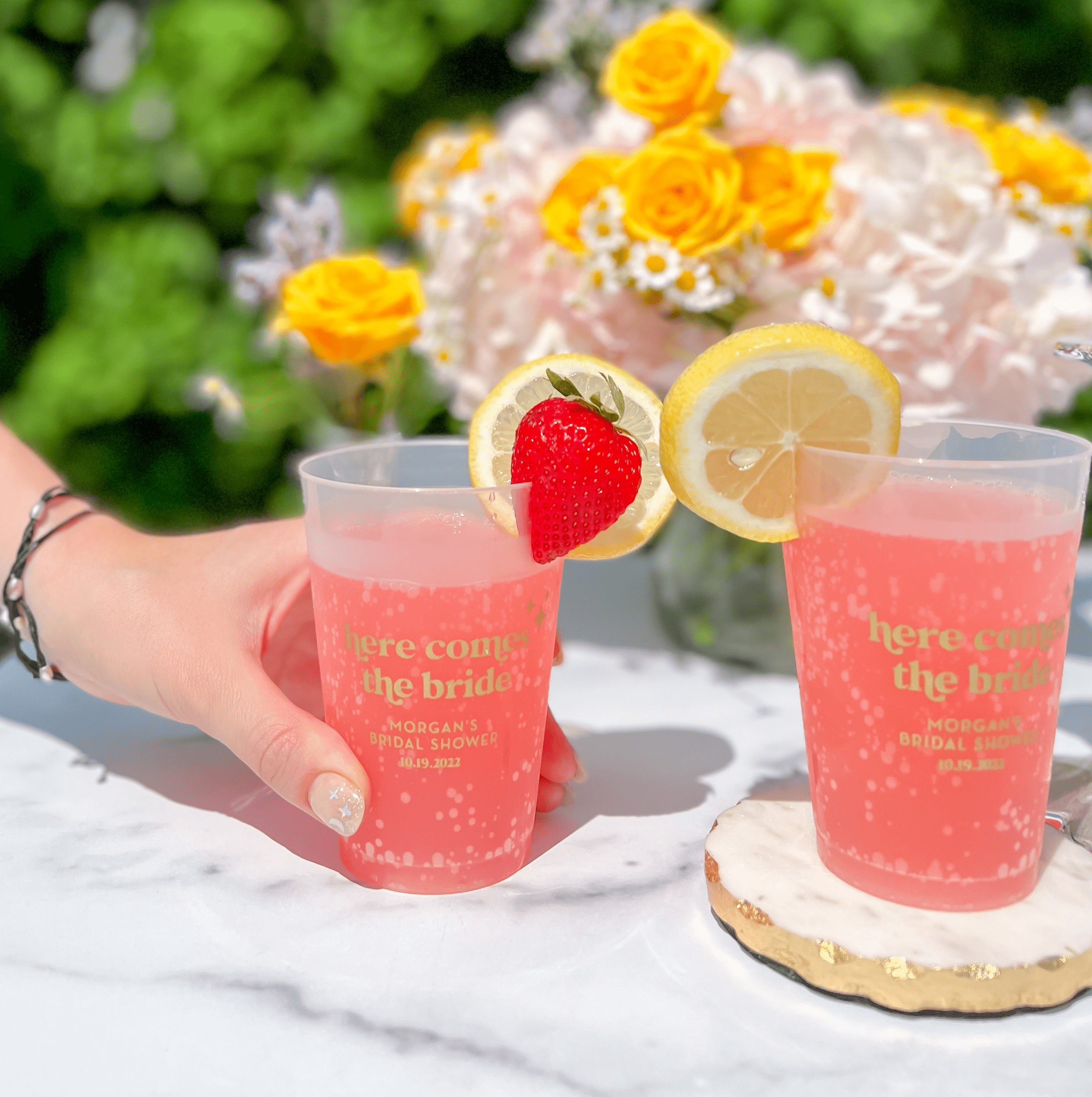 How to Choose the Best Custom Cups for Your Bridal Shower
