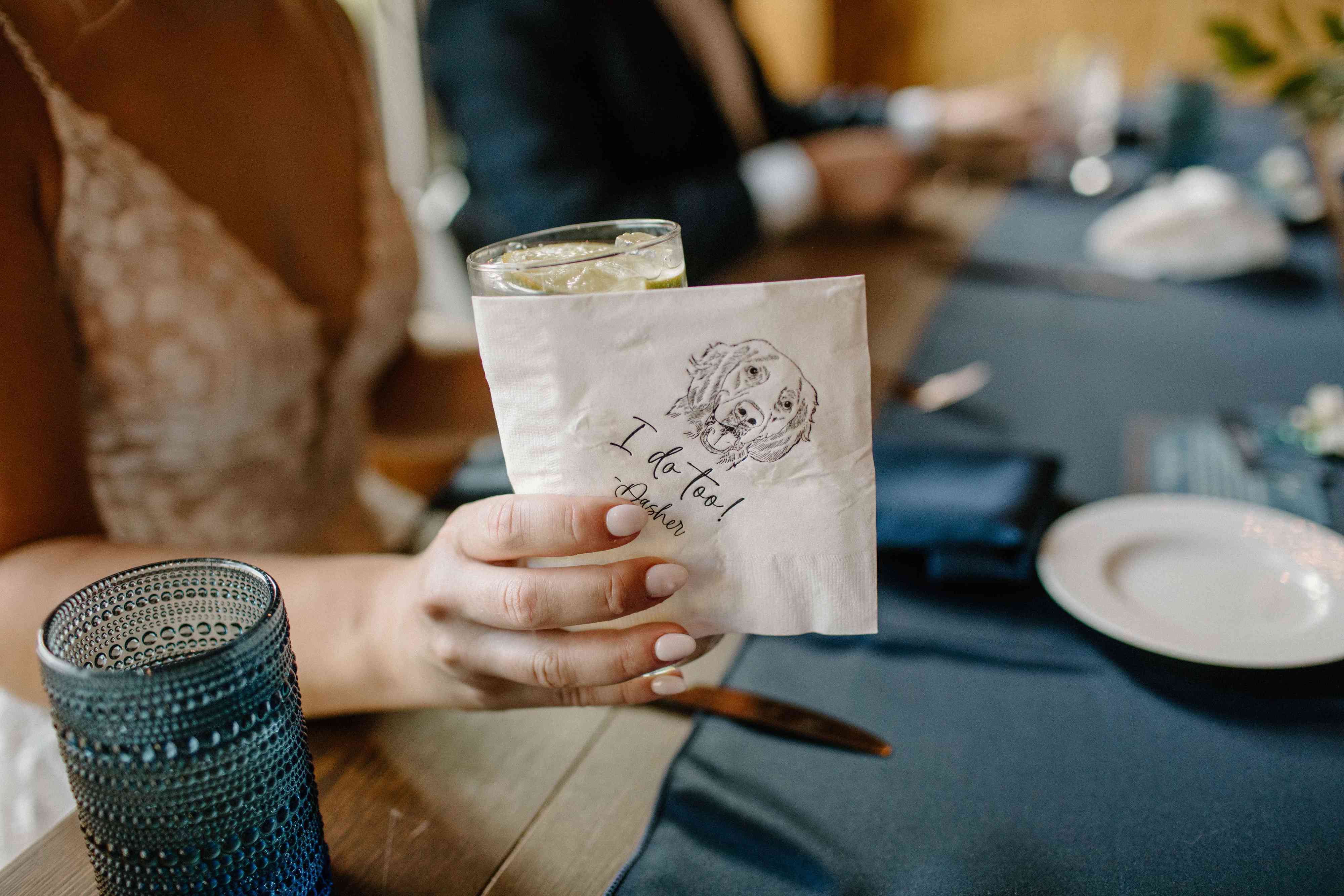 Wedding Cocktail Napkins