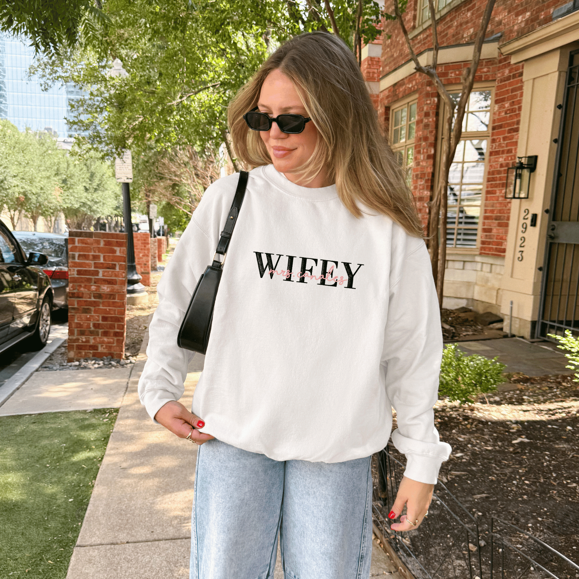 Personalized Bridal Sweatshirt