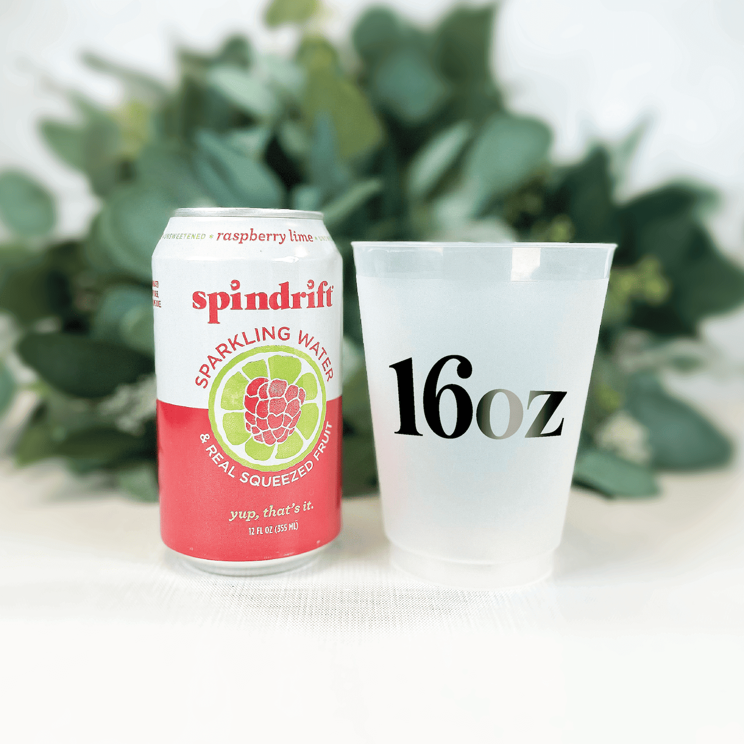 16oz Custom Frosted Shatterproof Cups