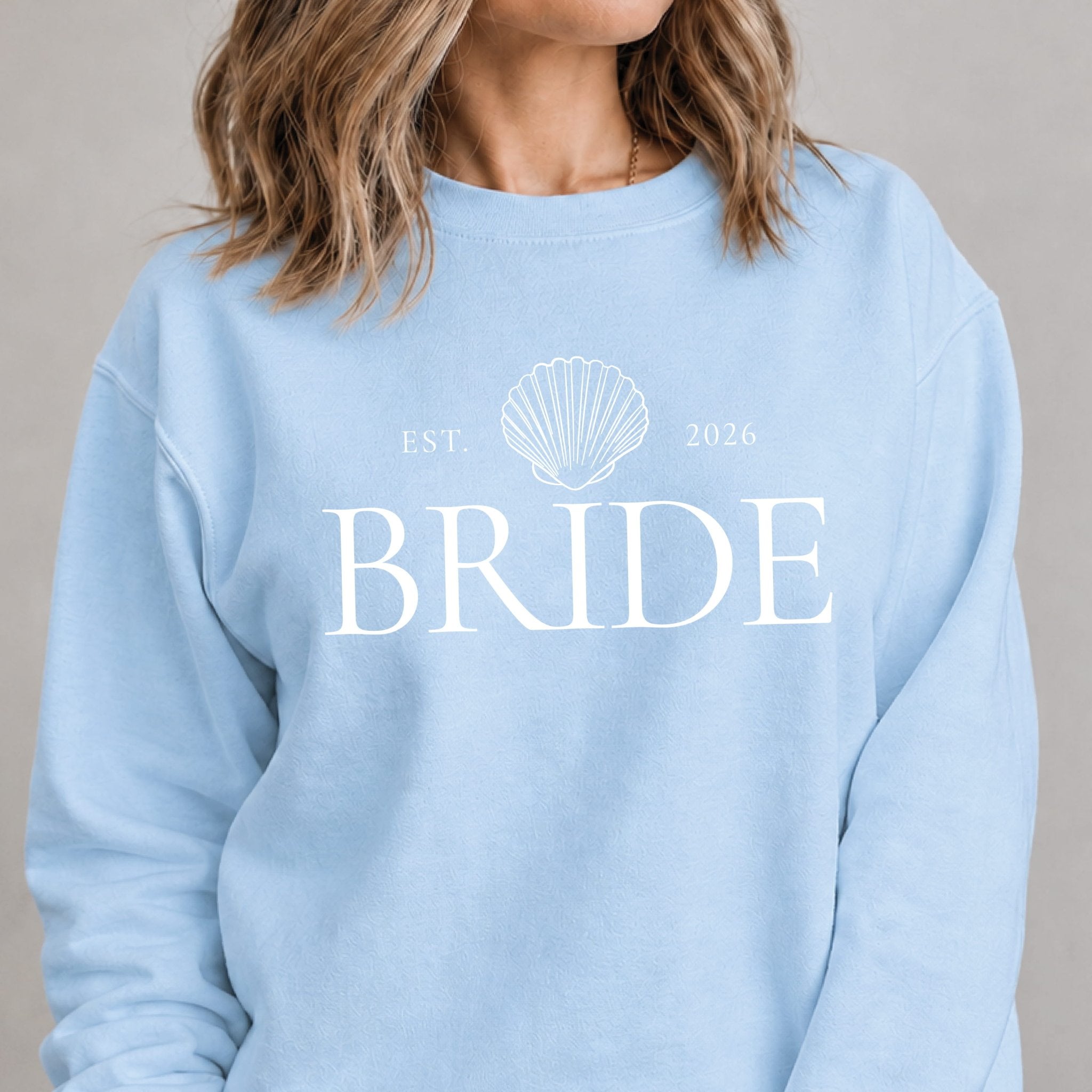 Bride EST Year Sweatshirt | Custom Bridal Crewneck