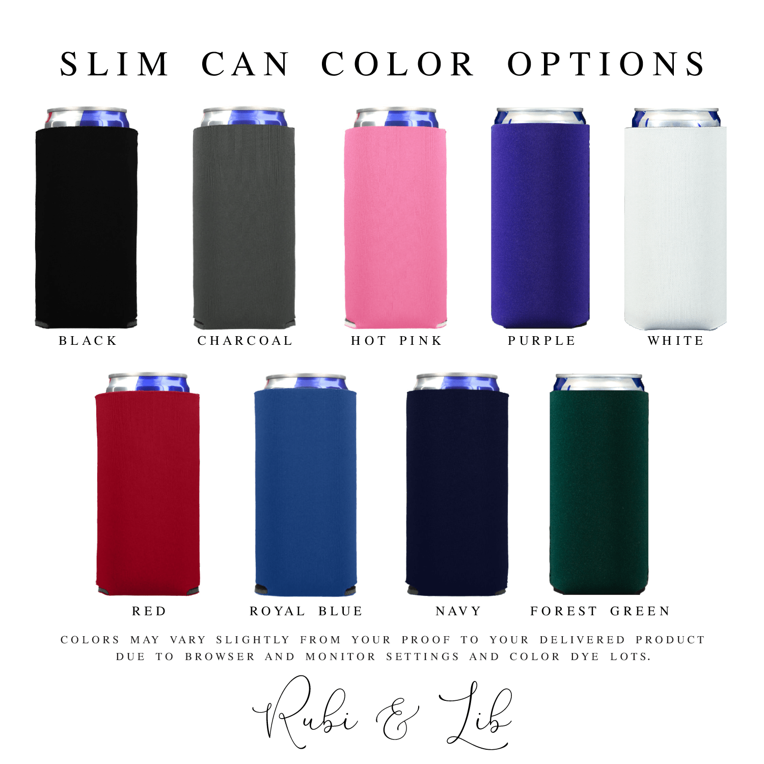 Destination Wedding Slim Can Coolers - Can Cooler - Slim