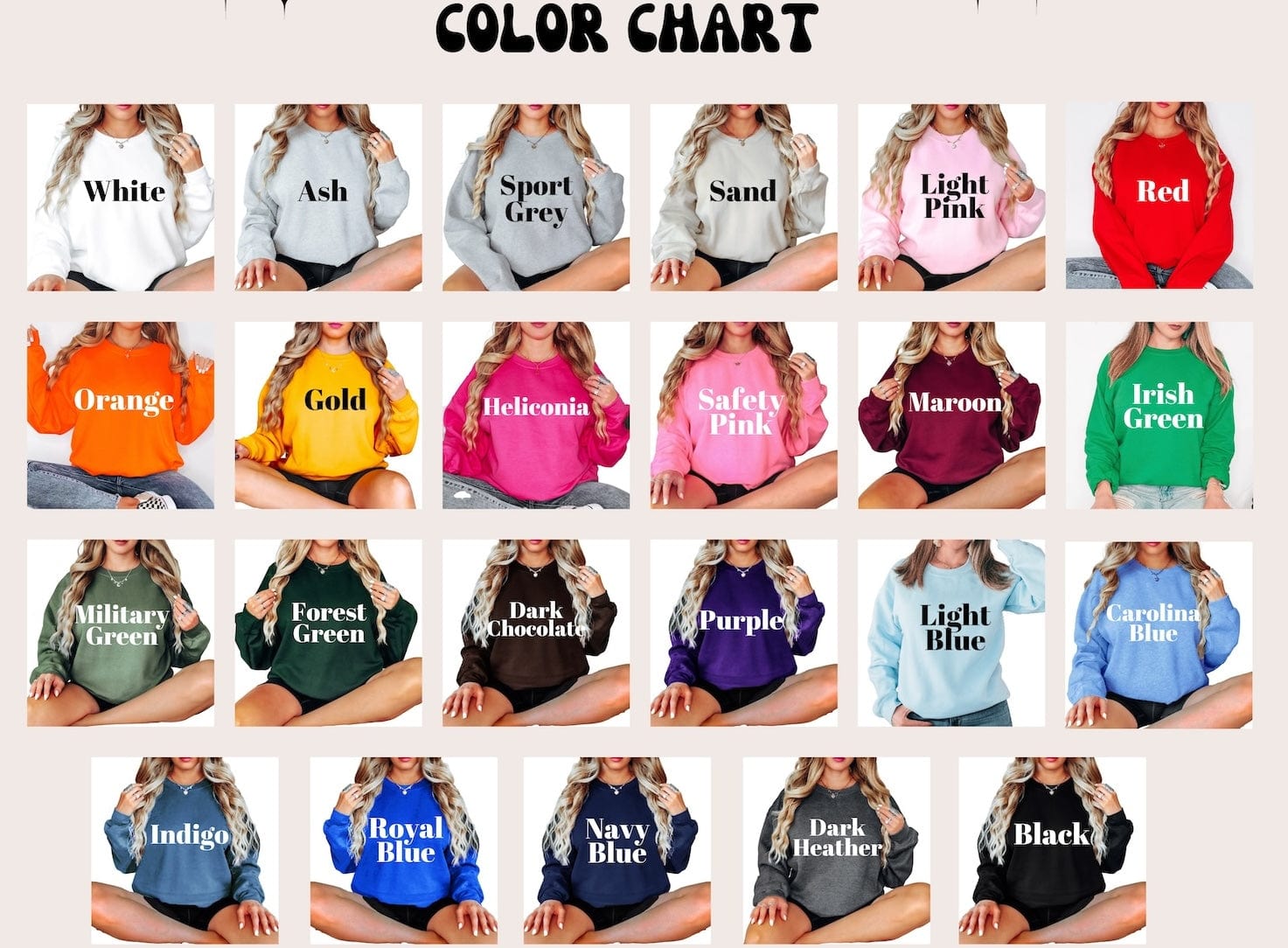 Custom Varsity Embroidered Sweatshirt - Sweatshirt - Embroidery
