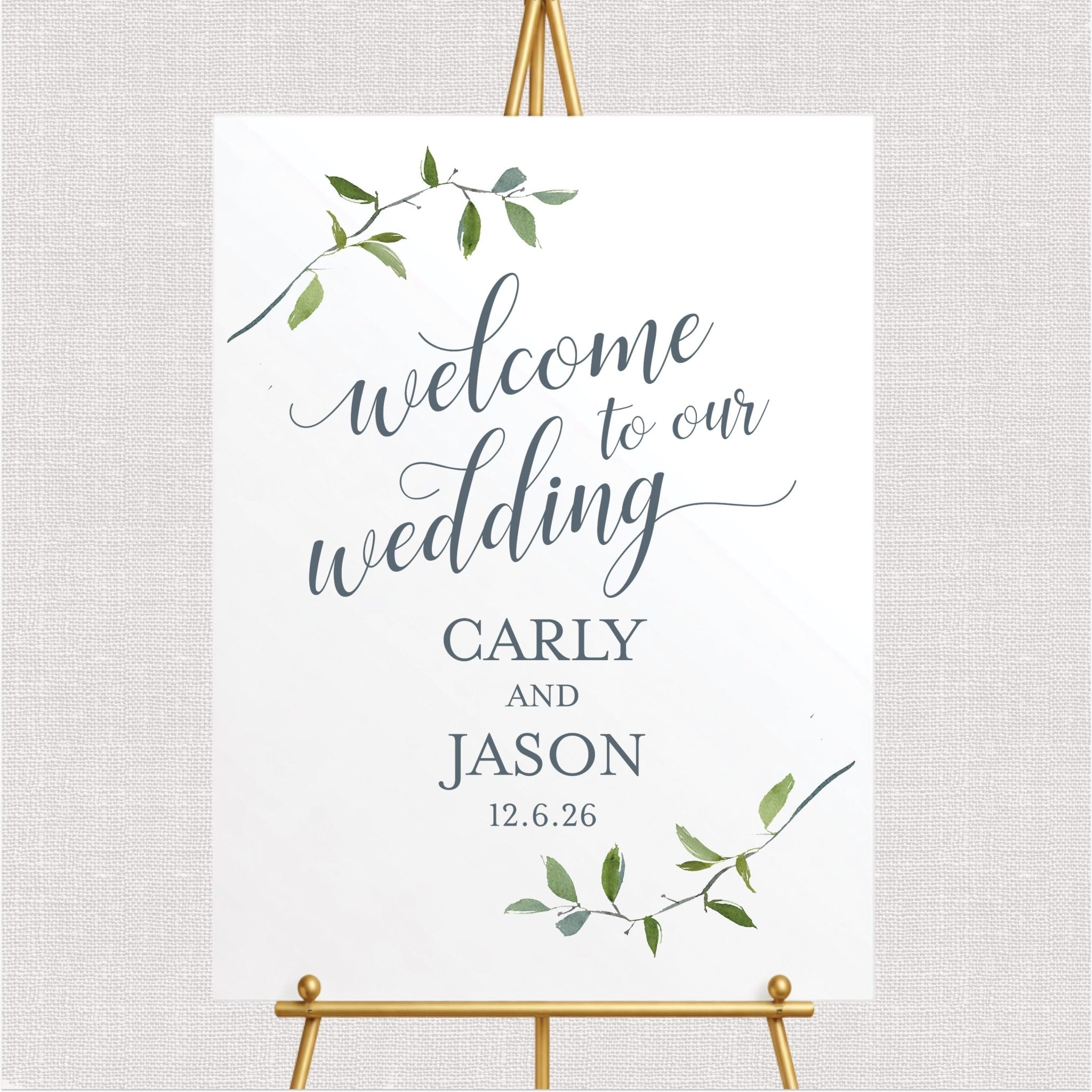 Wedding Welcome Print