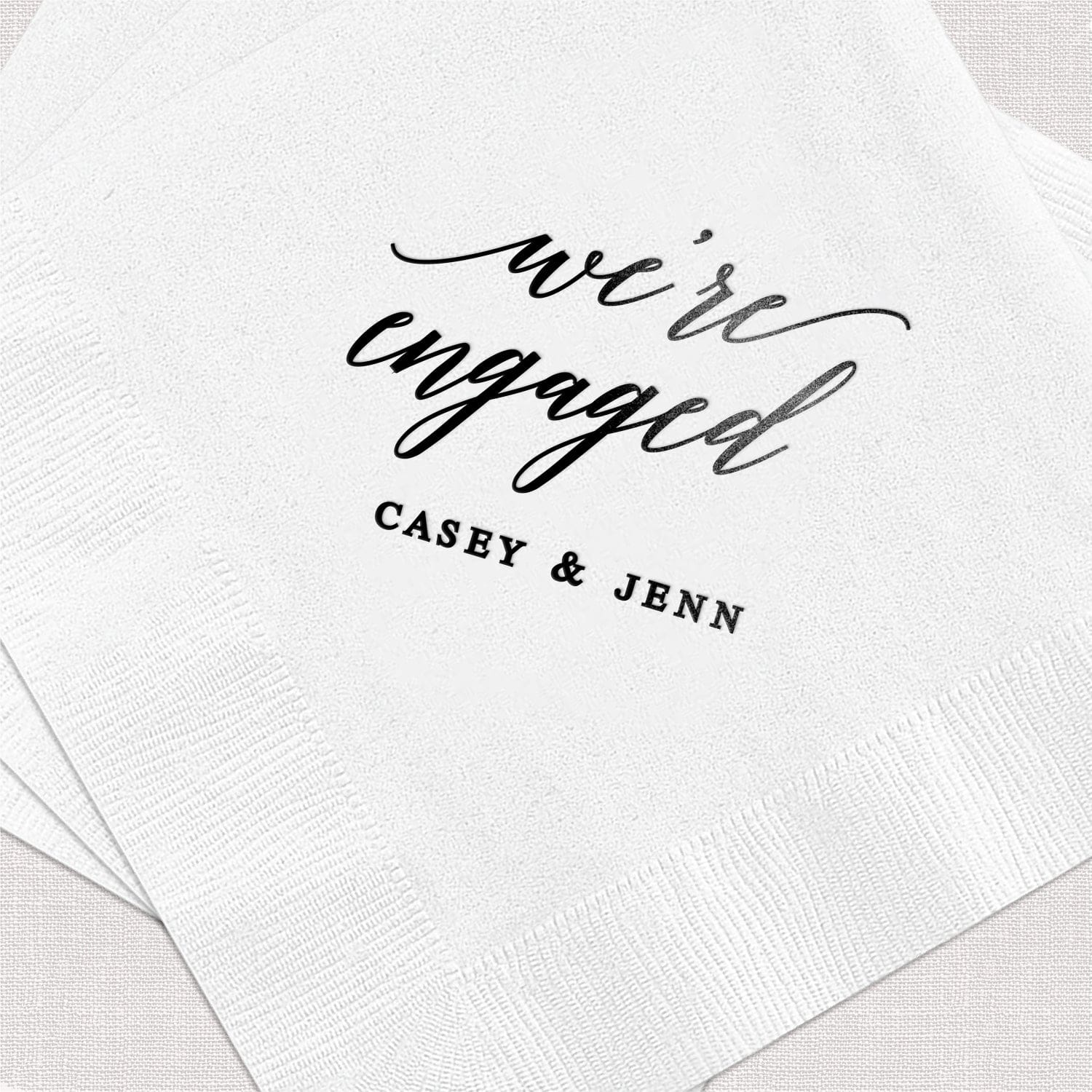 Engagement & Rehearsal Napkins