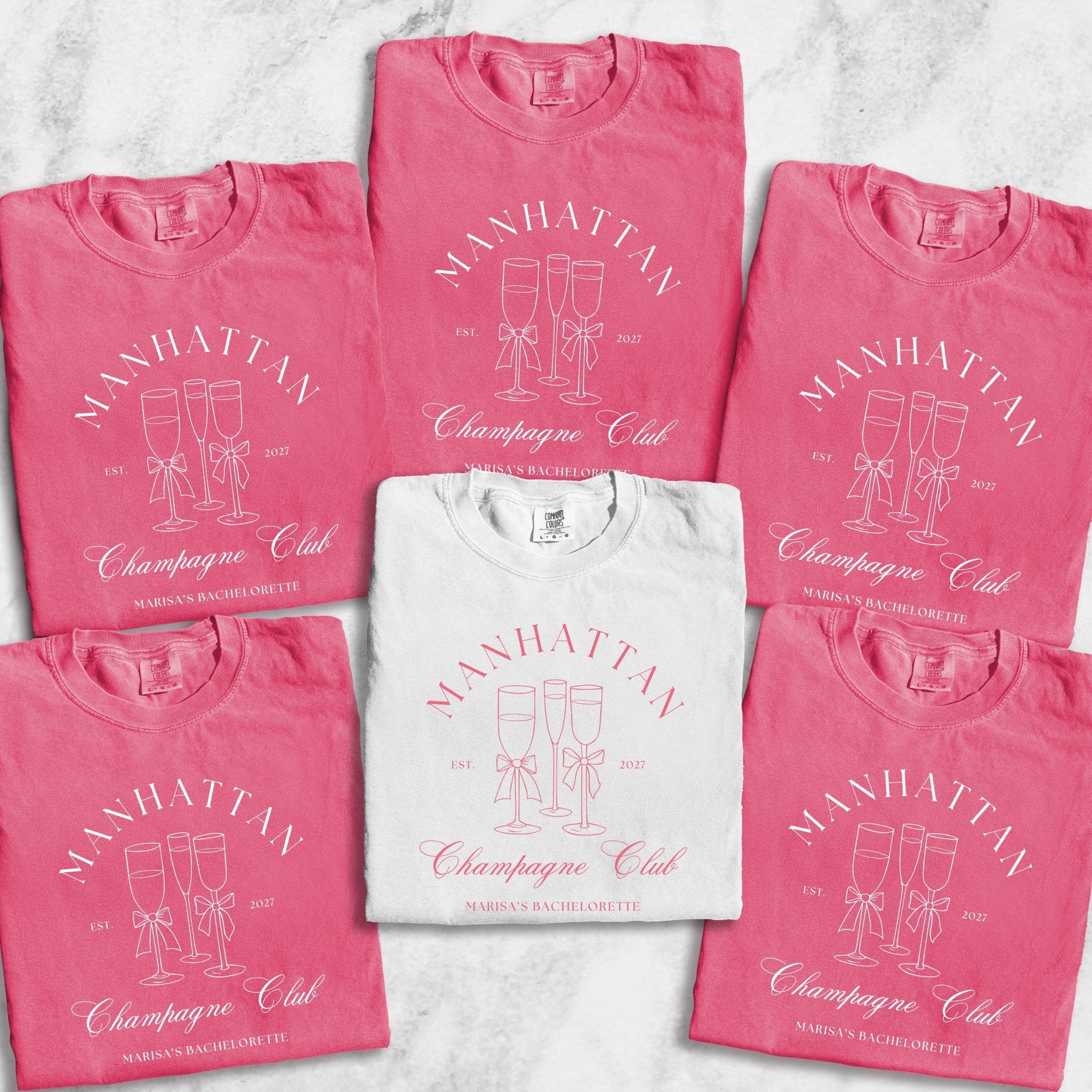 Champagne Club Bachelorette T-Shirt