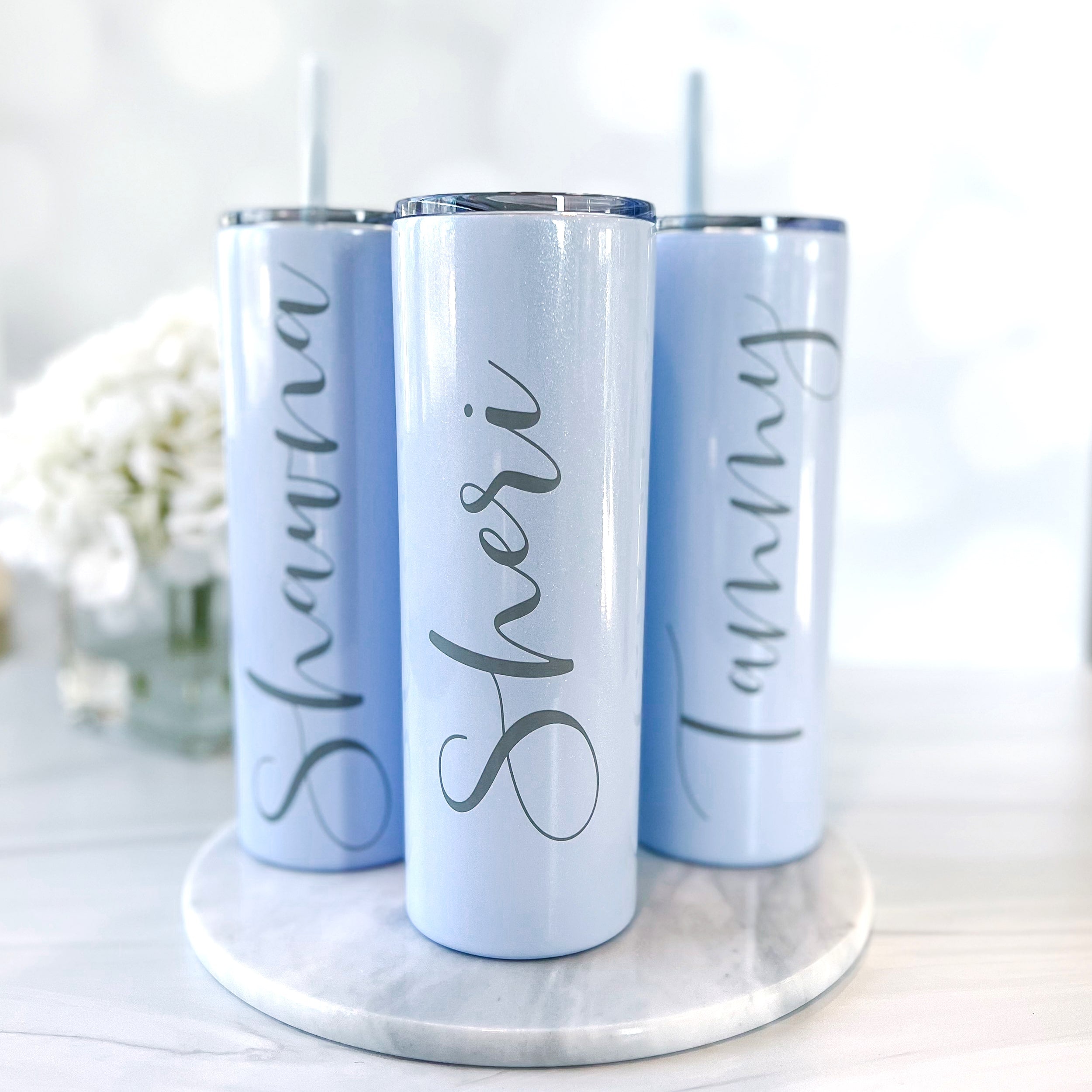 Flower Girl / Ring Bearer Skinny Mini Tumbler – Rubi and Lib Design Studio