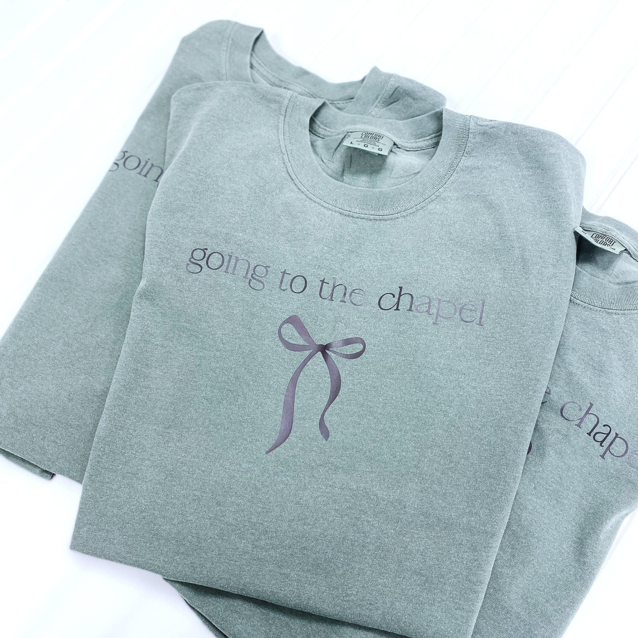 Going to the Chapel T-Shirt - December Bride Club Tee Design - Tshirt - DTF