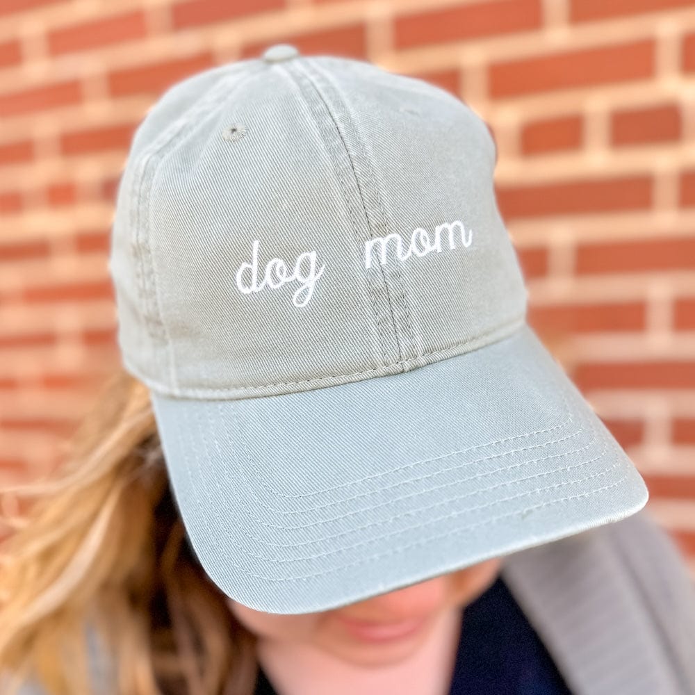 Dog Mom Relaxed Hat - Embroidery - Hat