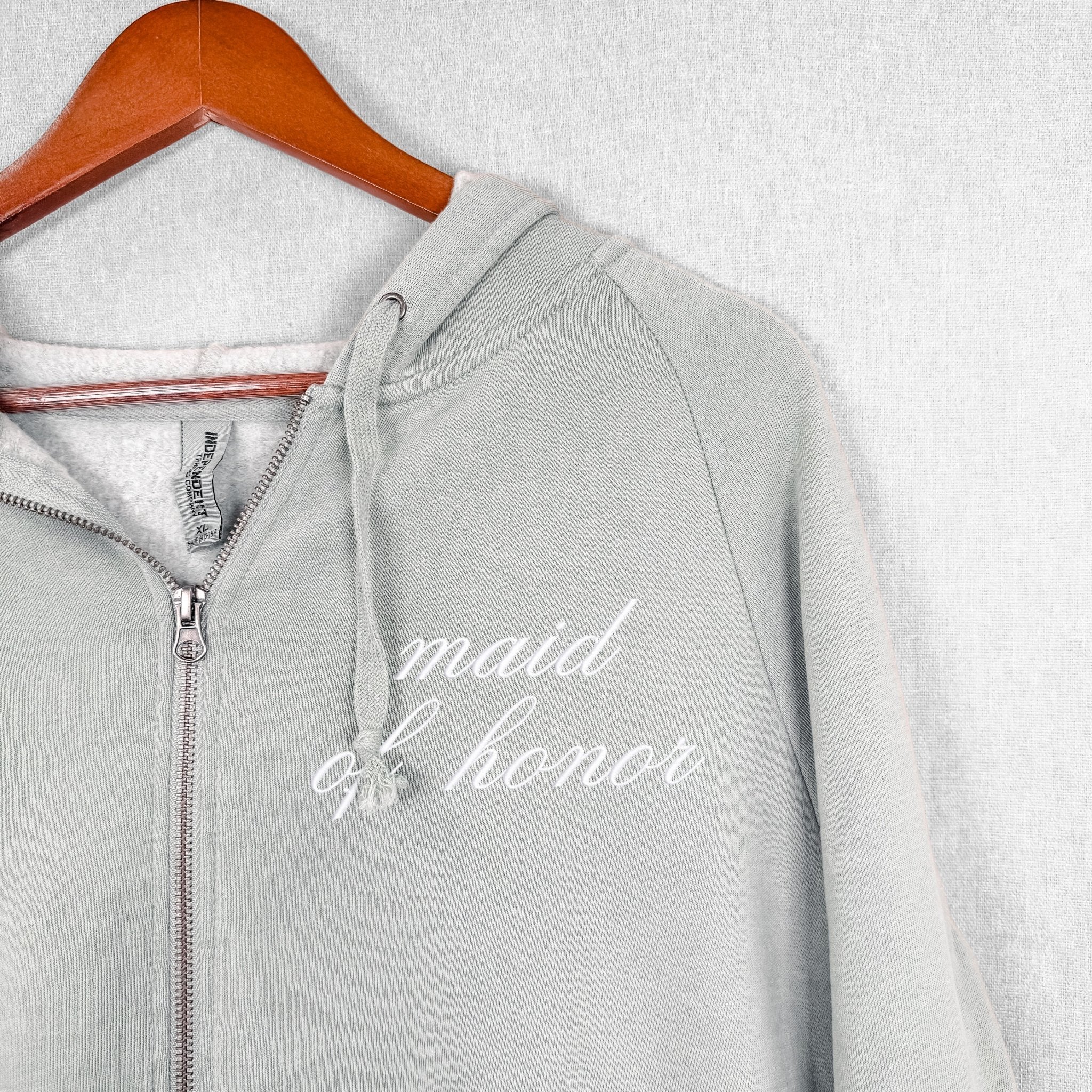 Personalized Embroidered Bridal Party Getting Ready Wear