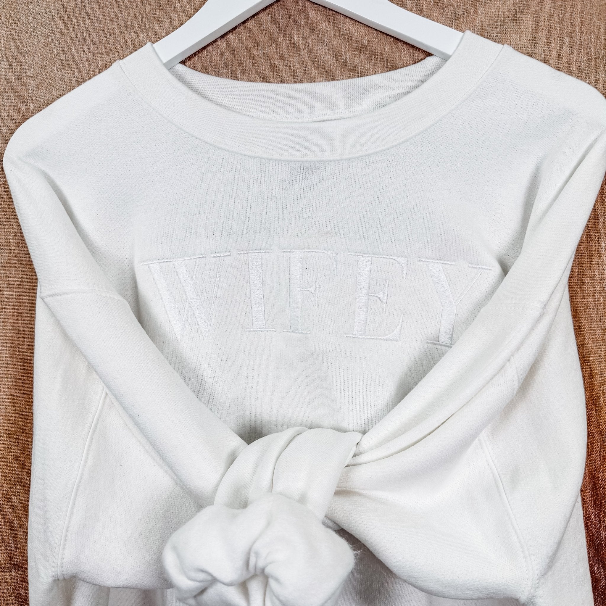 Wifey Personalized Crewneck Sweatshirt
