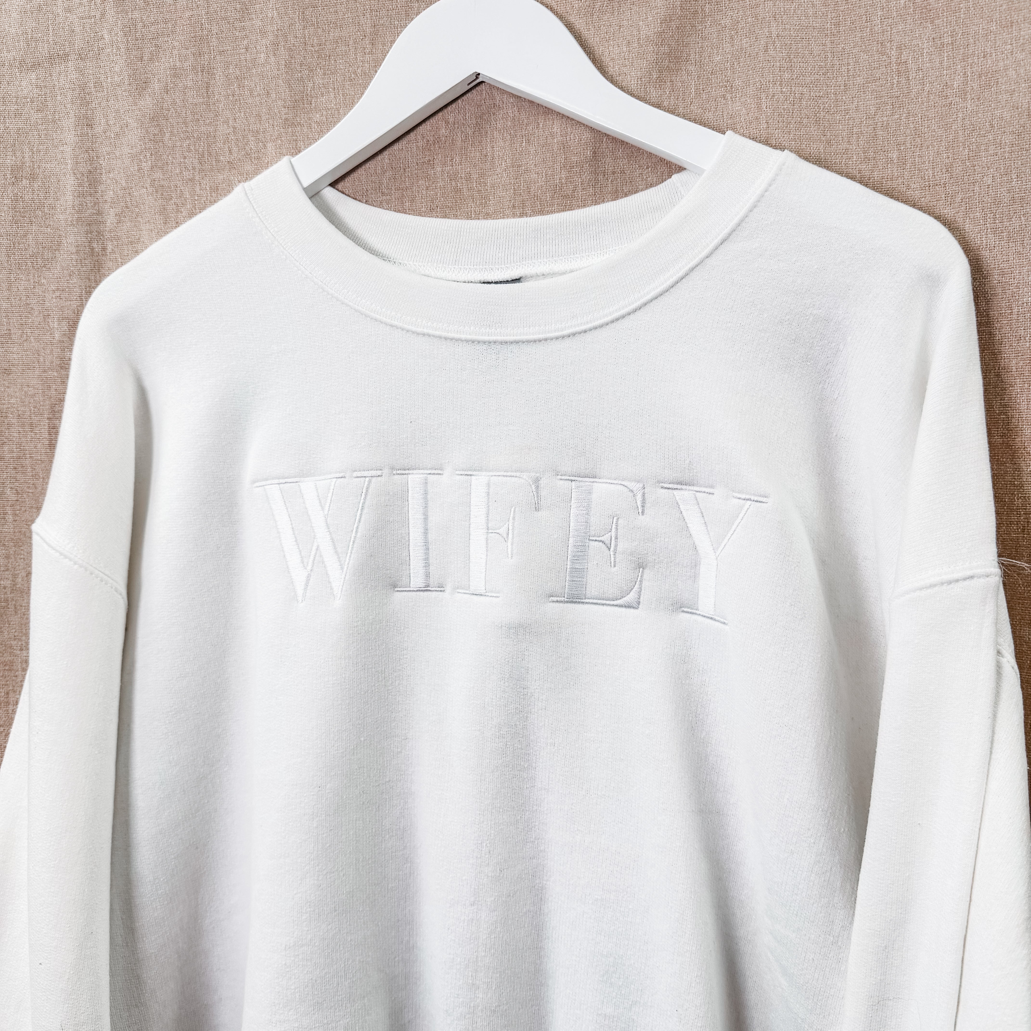 Wifey Personalized Crewneck Sweatshirt