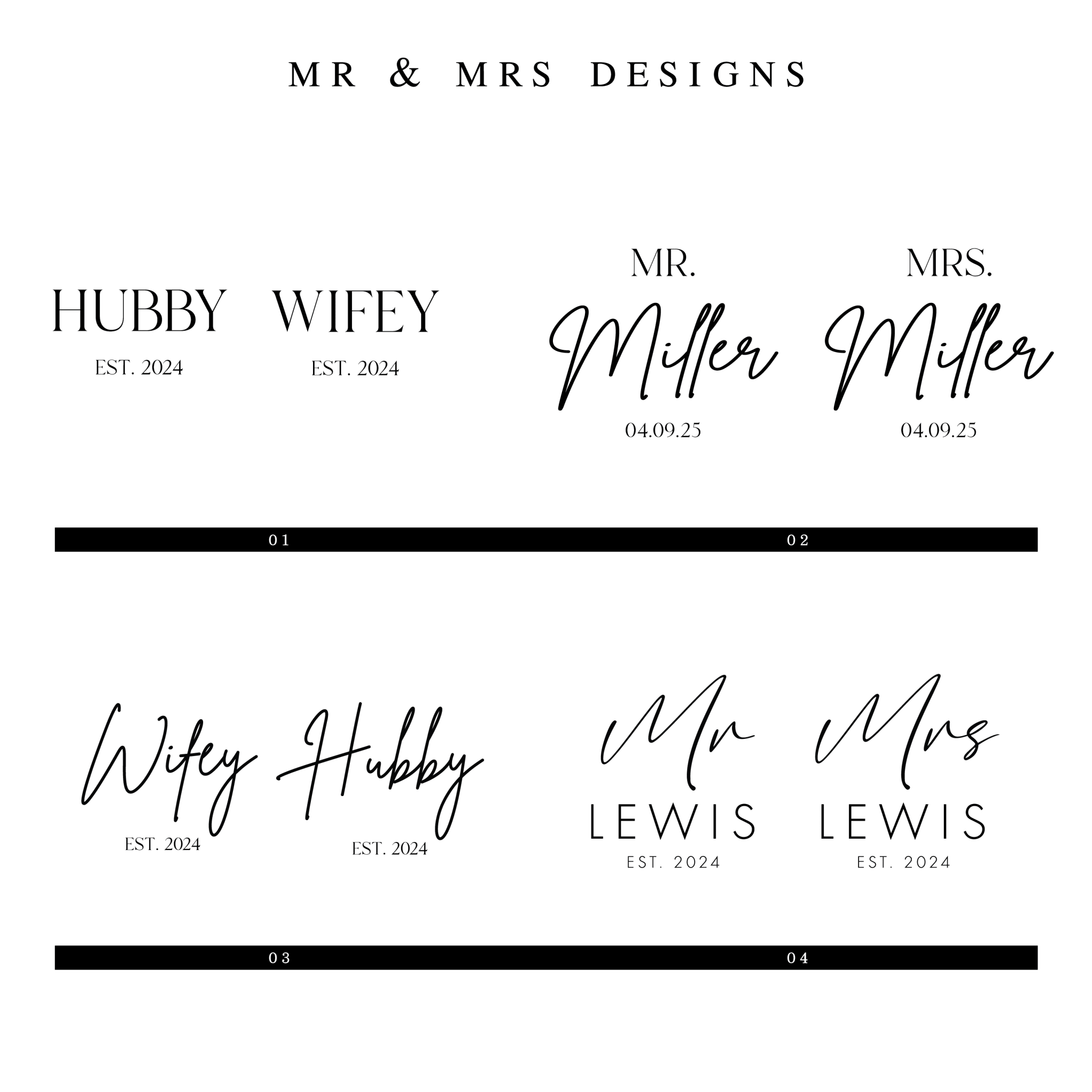 Hubby and Wifey Water Bottle Gift Set - Water Bottle