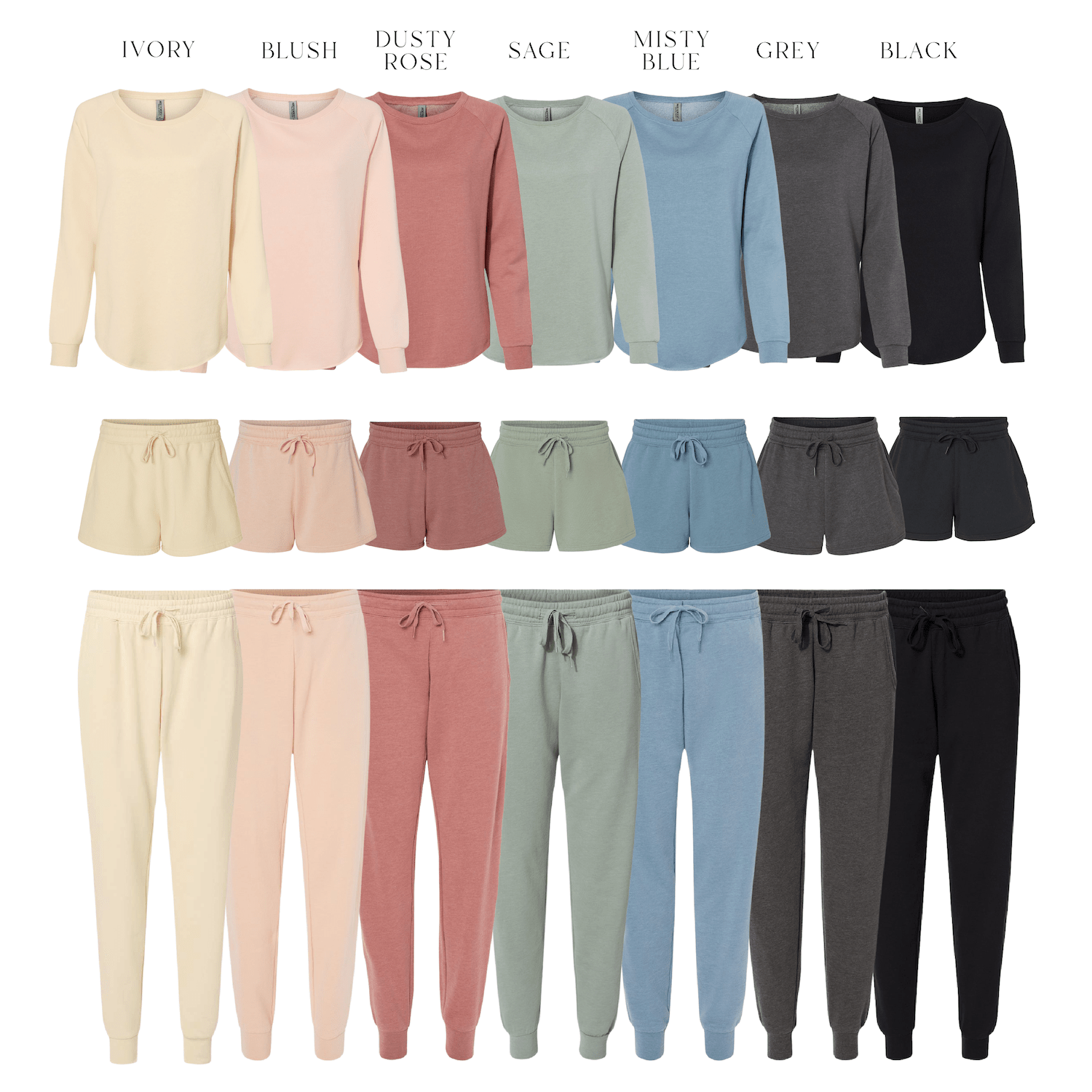 Personalized Embroidered Bridal Party Loungewear - Embroidery - Tshirt