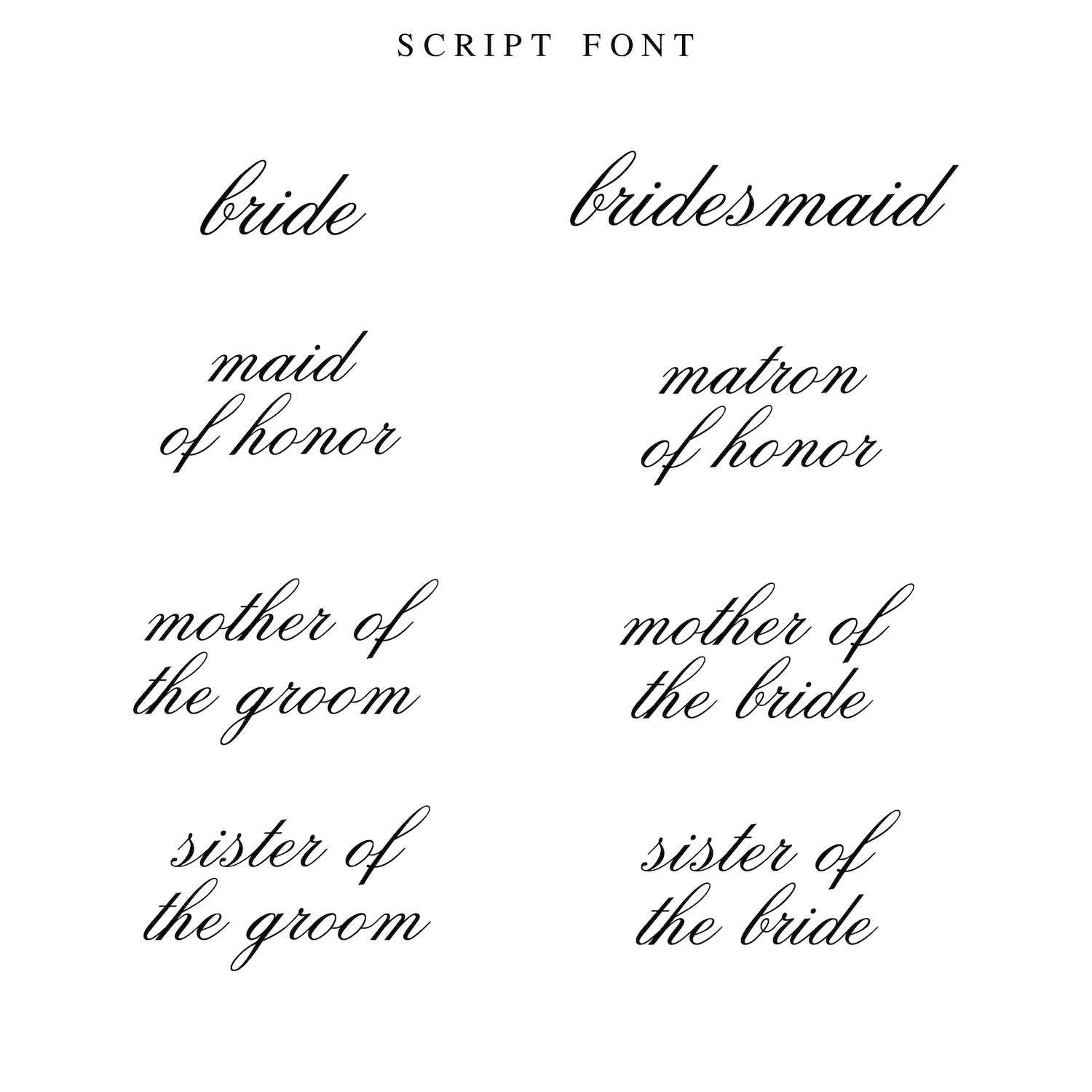 Personalized Embroidered Bridal Party Loungewear - Embroidery - Tshirt