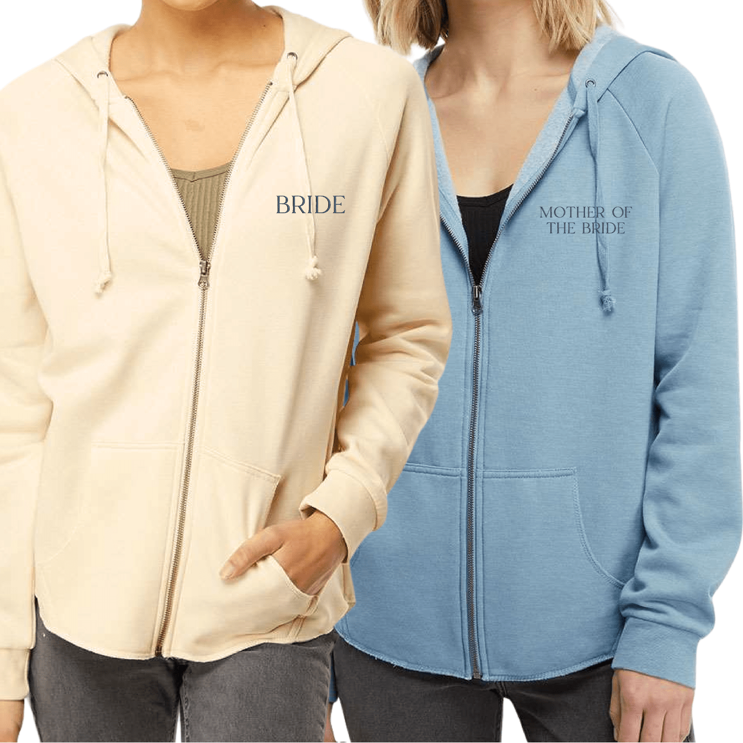 Personalized Embroidered Bridal Party Getting Ready Wear - Embroidery - Tshirt