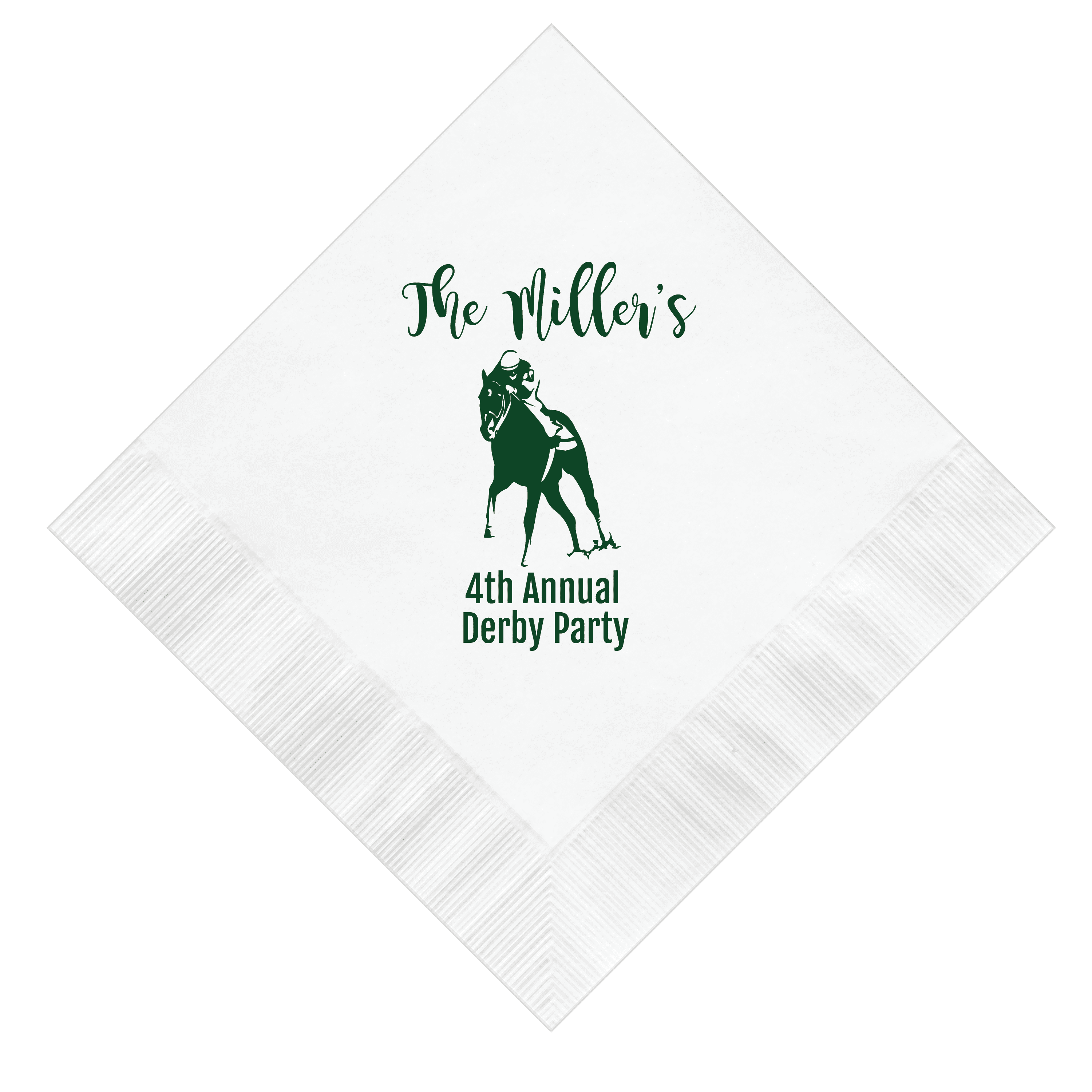Sports Party Personalized Napkins - Napkins - Foil Stamped