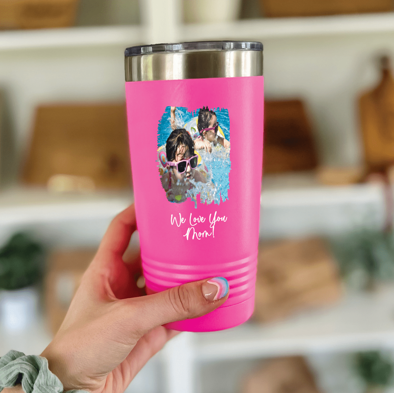 Custom Photo Tumbler - Tumblers - Full Color