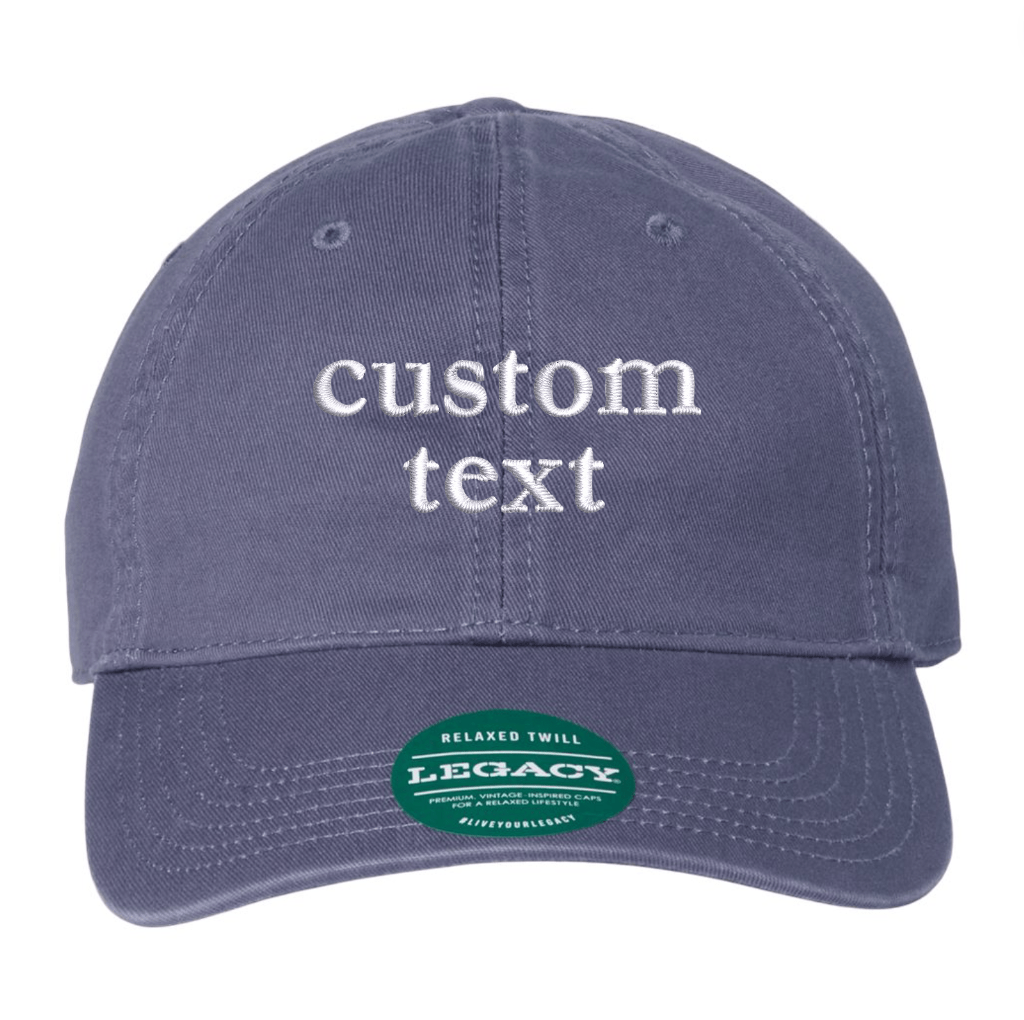 Custom Hat Relaxed Hat - Embroidery - Hat