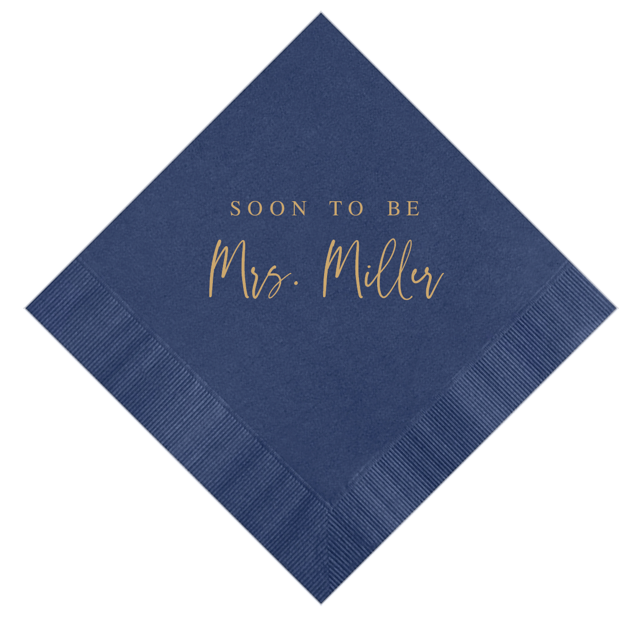 Soon to Be Mrs Bridal Shower Napkins - Napkins - Foil Stamped