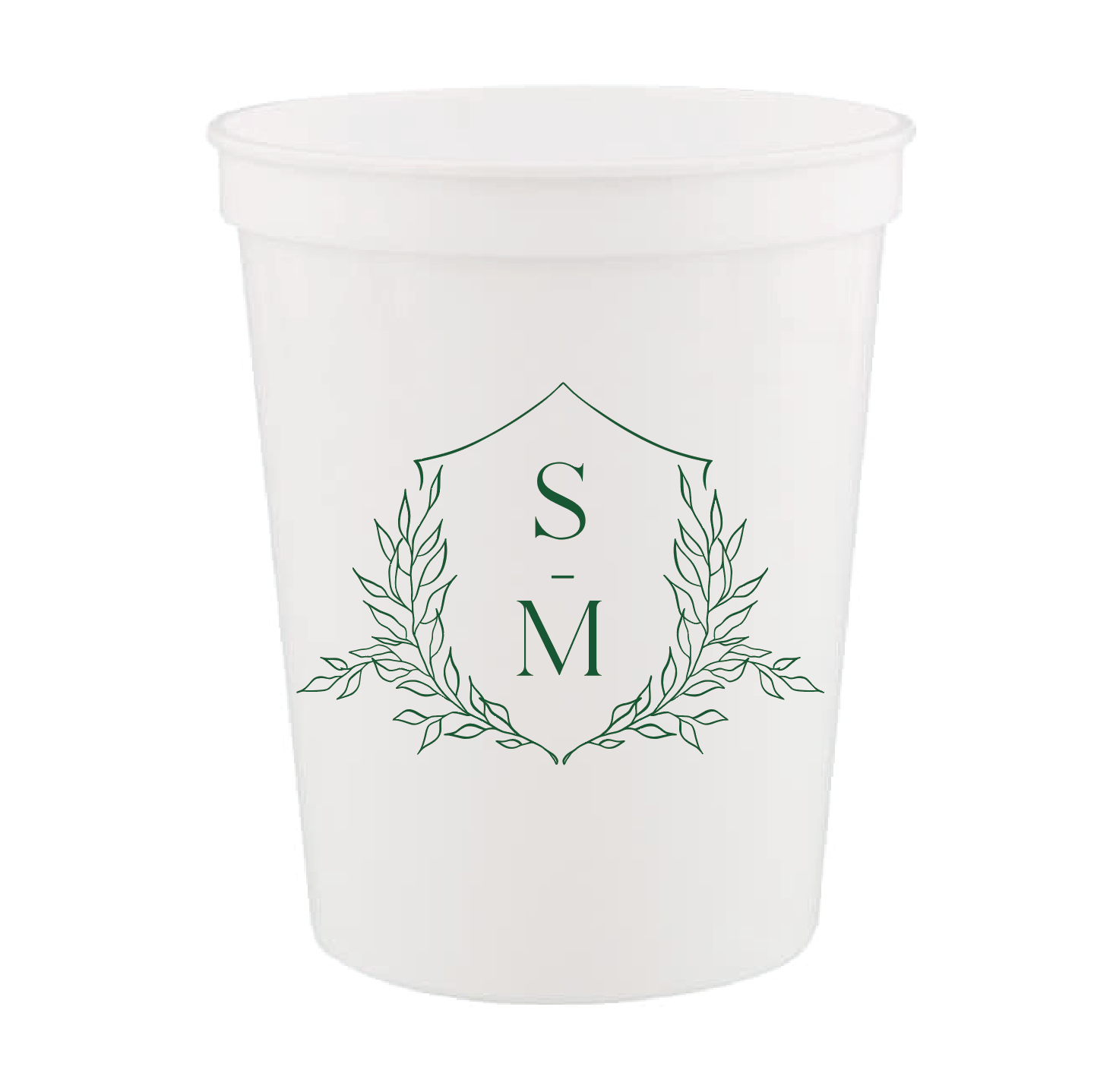 Custom Personalized Wedding Stadium Cups - Cup - Stadium