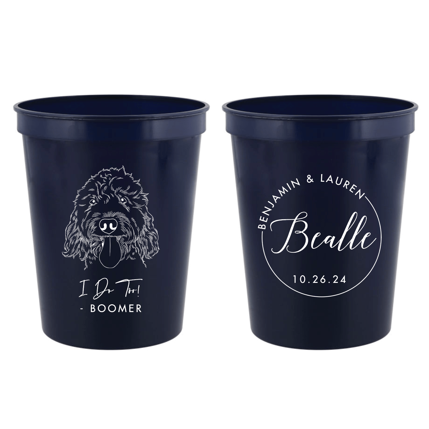 Personalized Pet Stadium Cups with Custom Design - Cup - Stadium - Dog