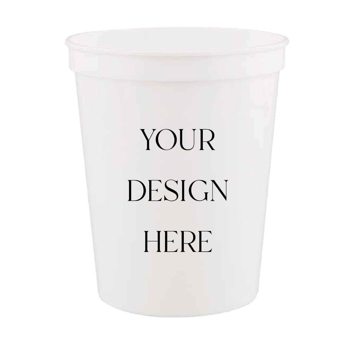 Custom Stadium Party Cups (Design Your Own) - Cup - Stadium - DIY