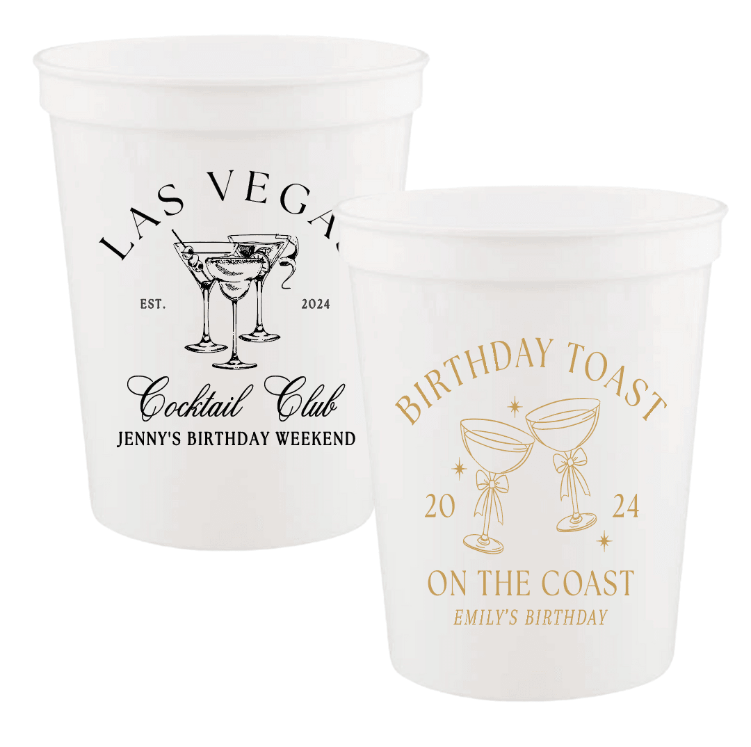 Girl's Trip Birthday Stadium Cups - Cup - Stadium