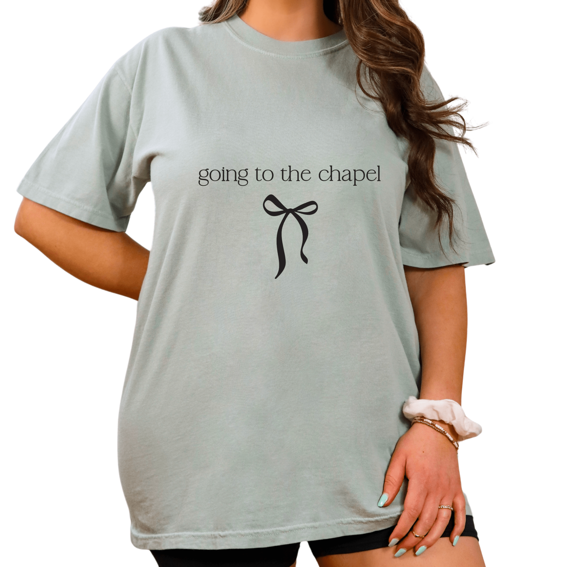 Going to the Chapel T-Shirt - December Bride Club Tee Design - Tshirt - DTF