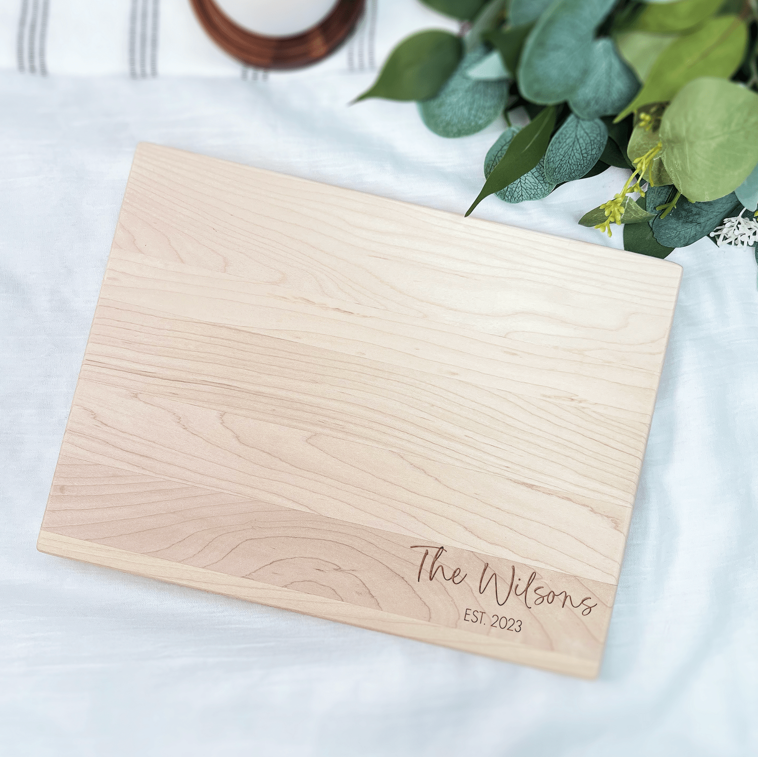 Personalized Last Name Board - Cutting Board