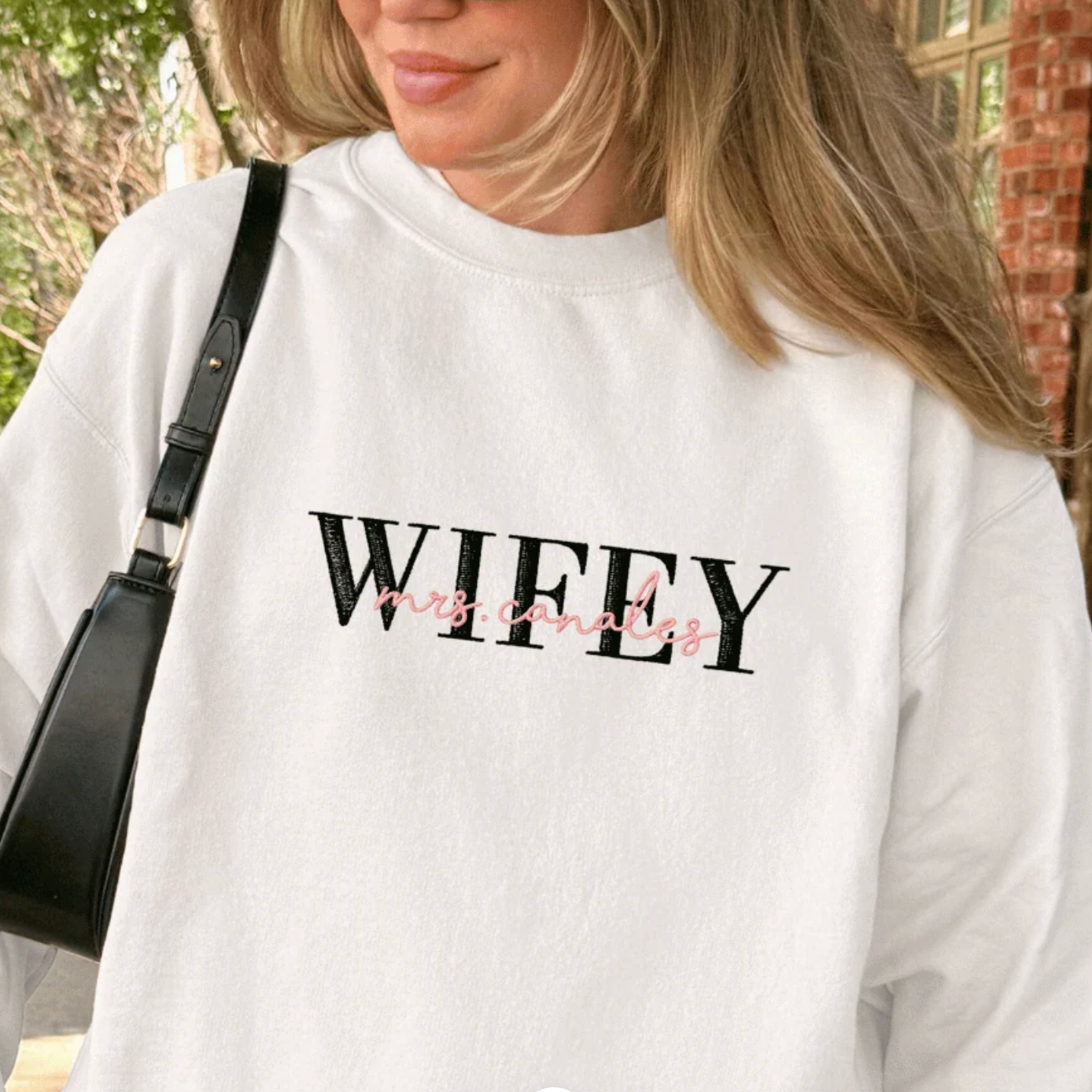 Personalized Bridal Sweatshirt