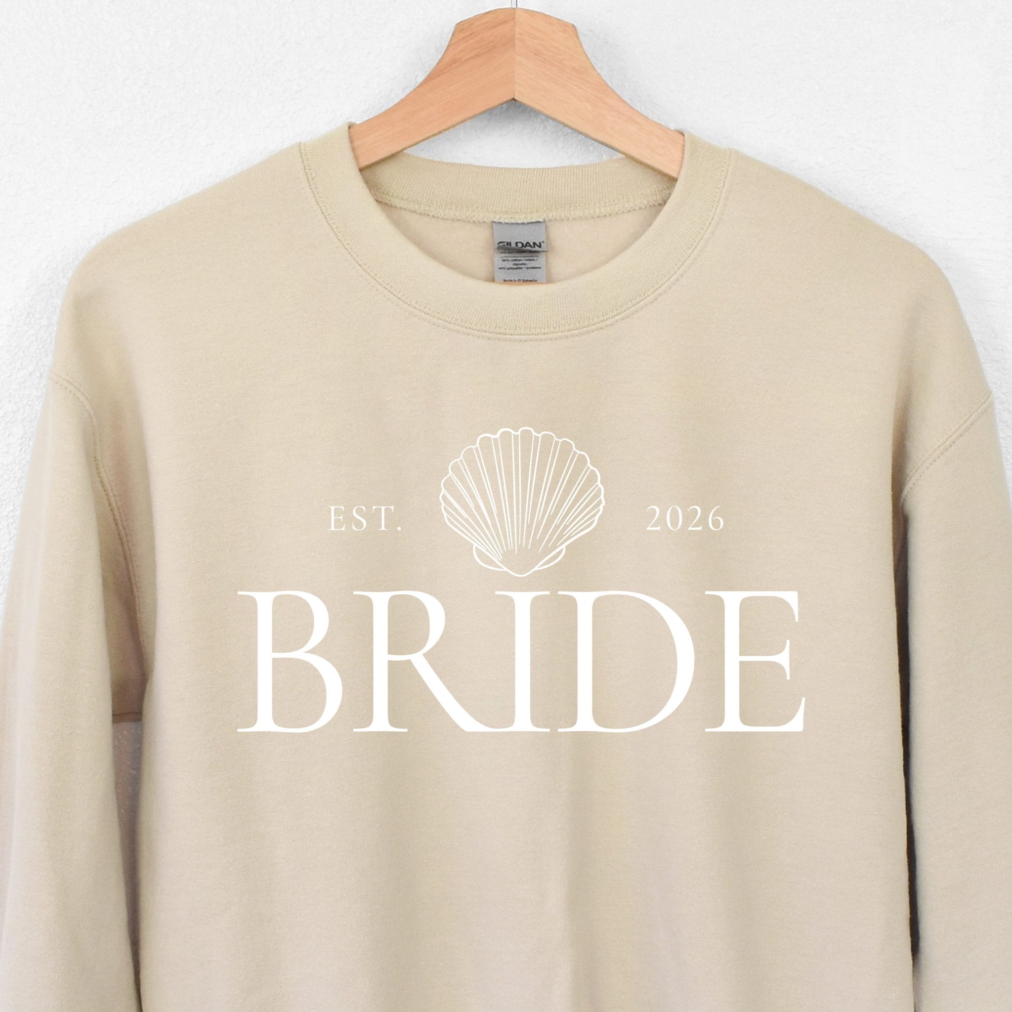 Bride EST Year Sweatshirt | Custom Bridal Crewneck