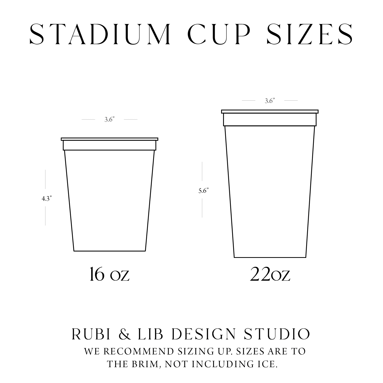 Personalized Bachelorette Stadium Cups - Cup - Stadium