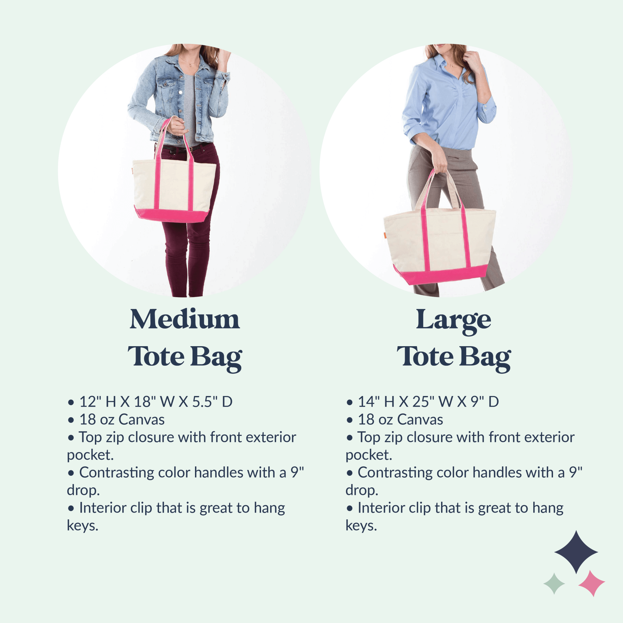 Custom Dog Tote Bag - Embroidery - Tote Bag