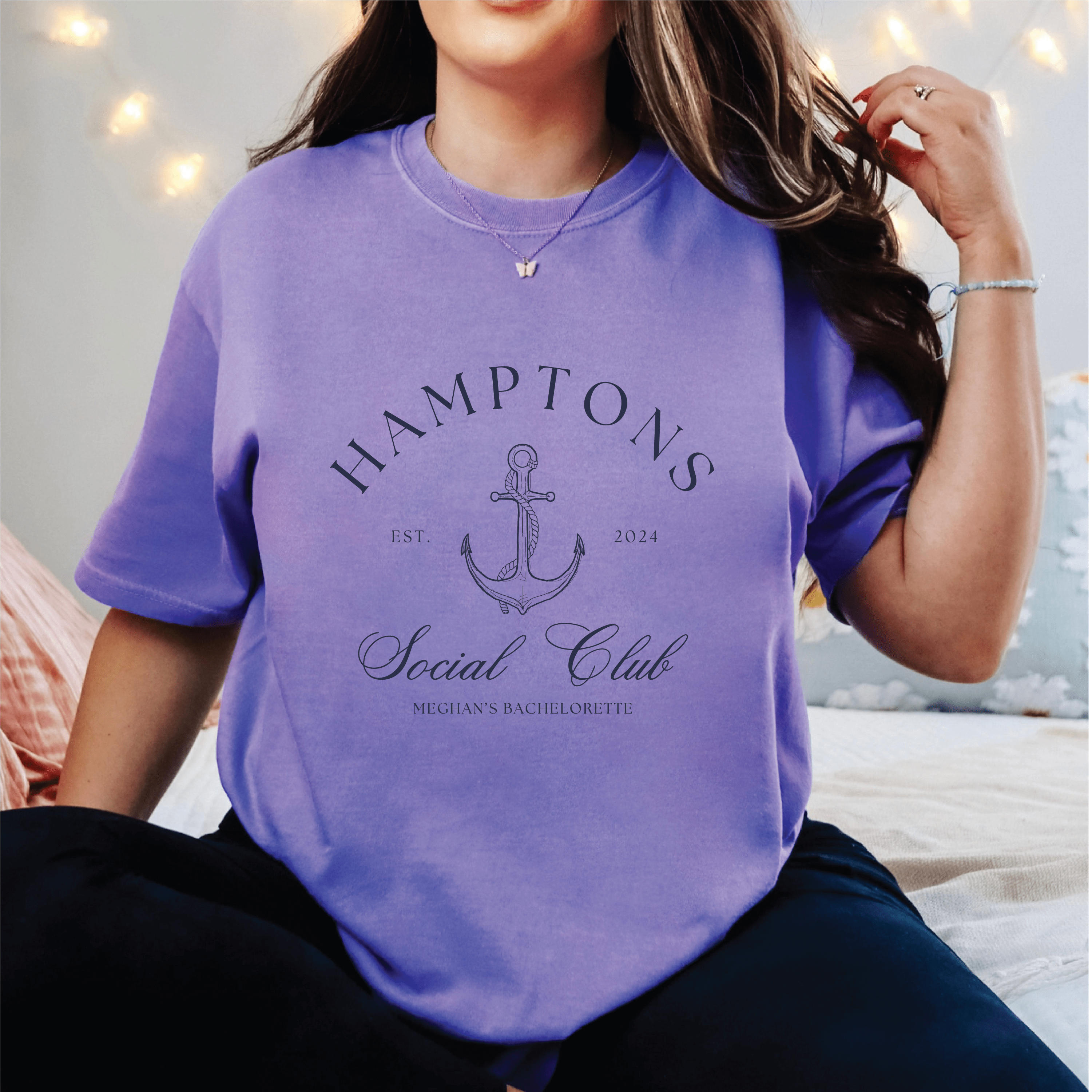 Nautical Social Club Bachelorette T-Shirt - T-Shirt Bachelorette DTF