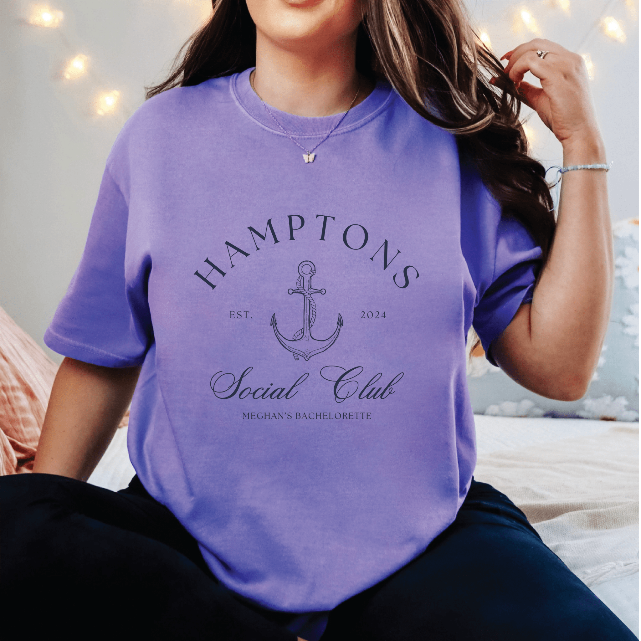 Nautical Social Club Bachelorette T-Shirt - T-Shirt Bachelorette DTF