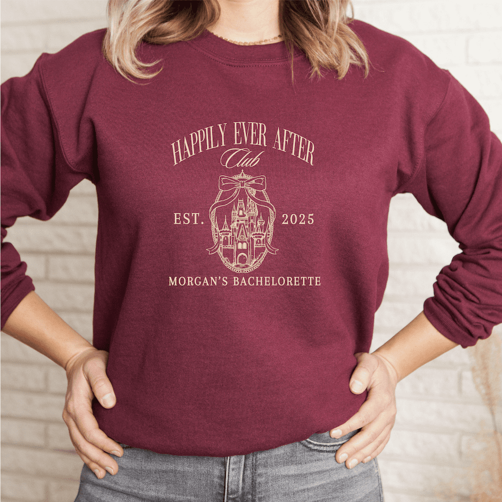 Happily Ever After Club Bachelorette Sweatshirt - Sweatshirt - DTF