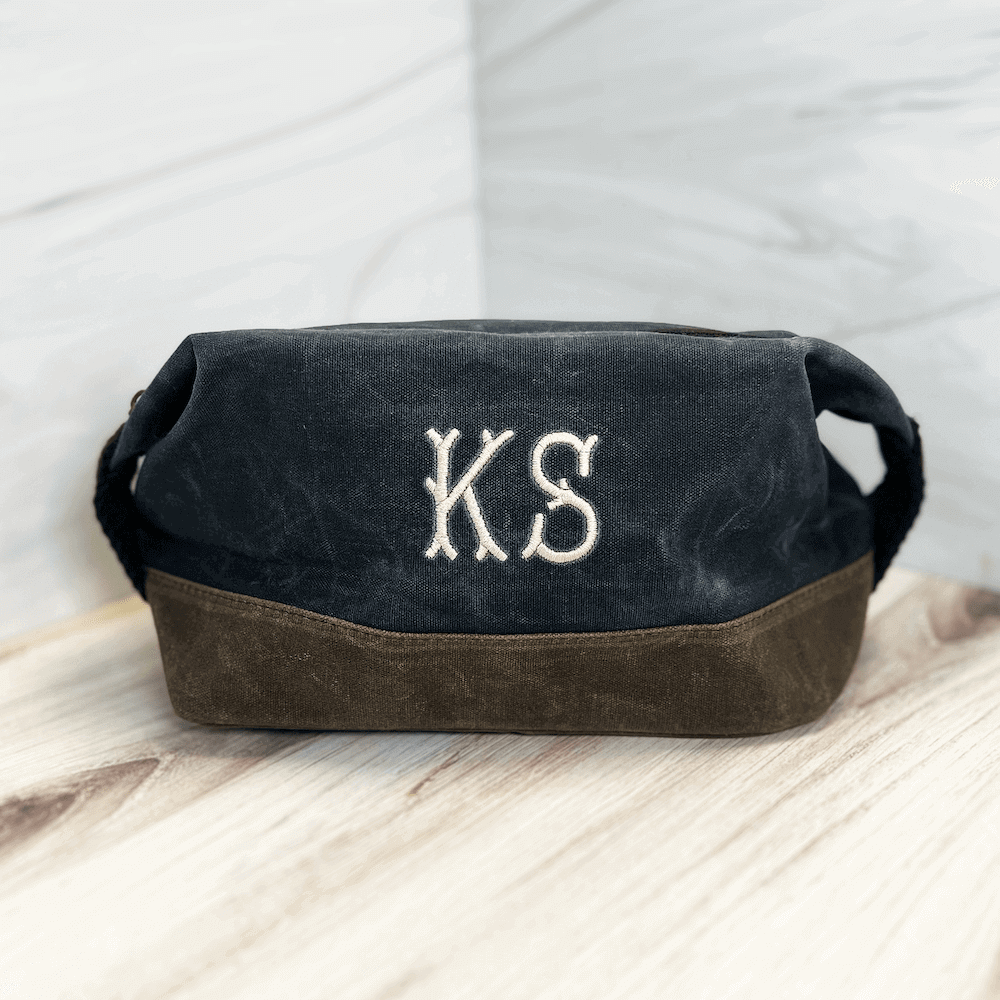 Custom Groomsmen Toiletry Bag