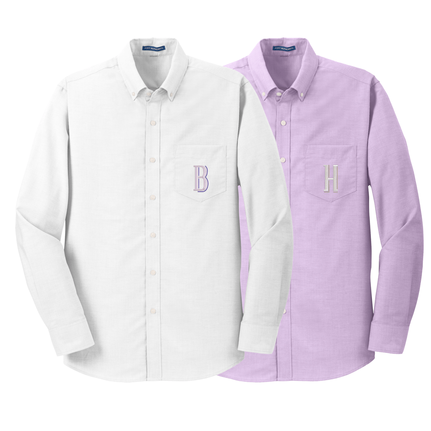 Personalized Bridal Party Button Down - Embroidery - Tshirt