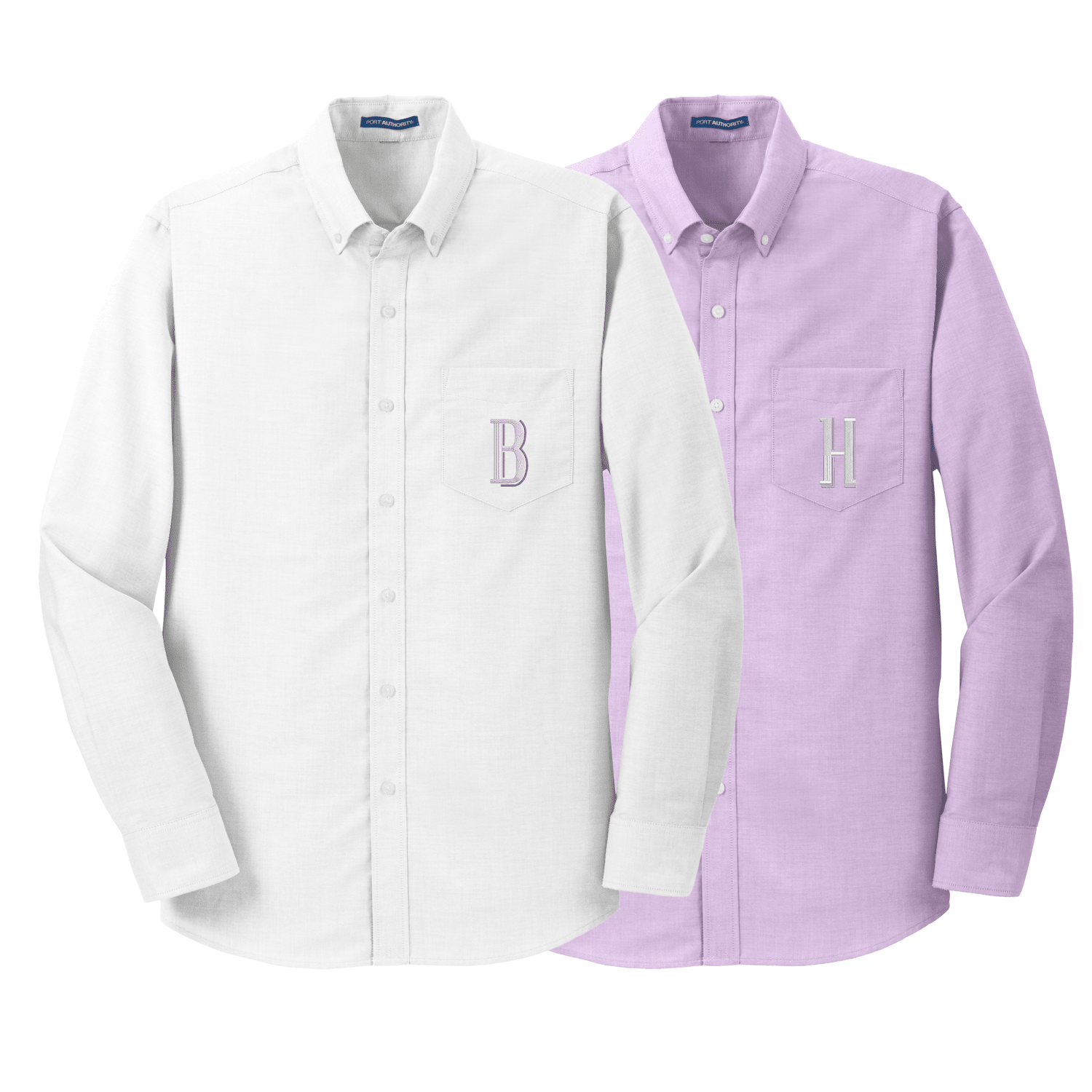 Personalized Bridal Party Button Down - Embroidery - Tshirt