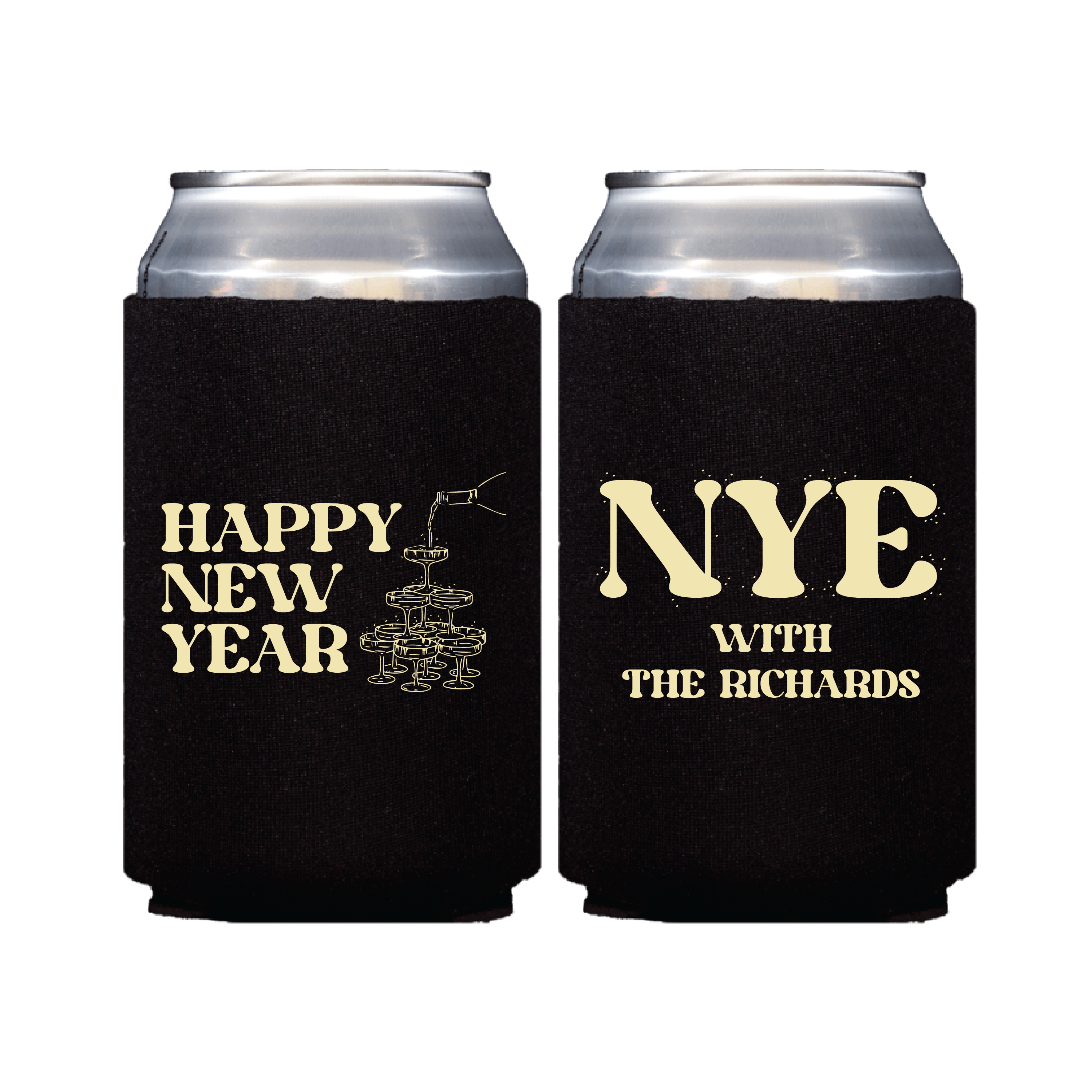 Happy New Year Can Coolers - Can Cooler