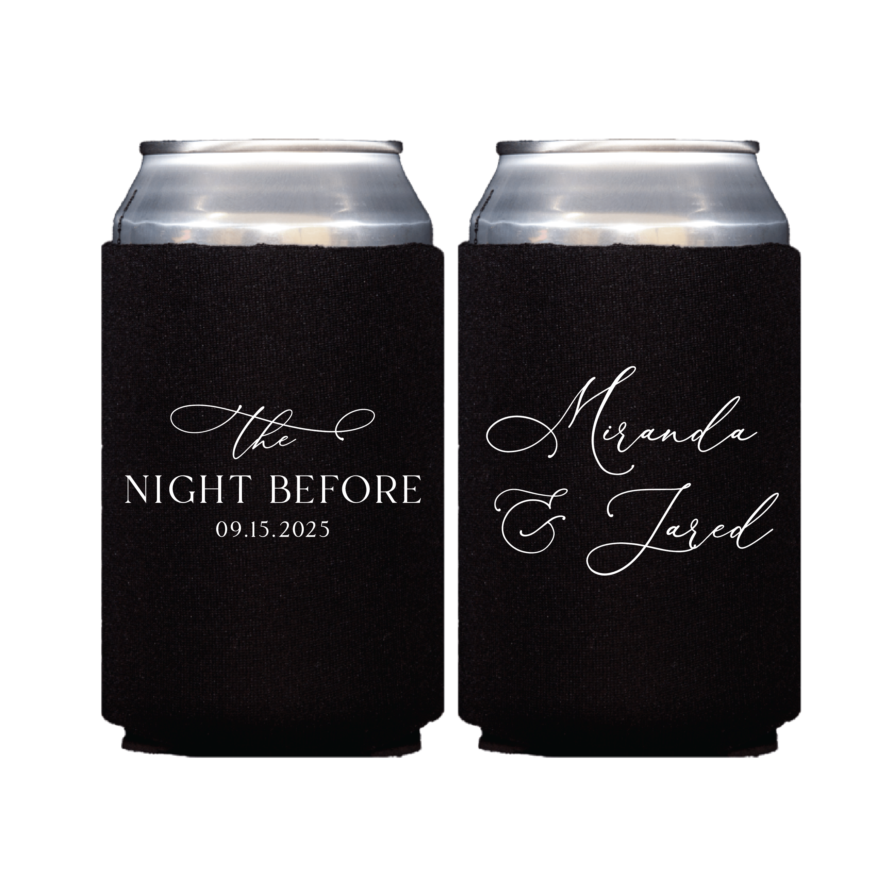 The Night Before Rehearsal Dinner Can Coolers - Can Cooler