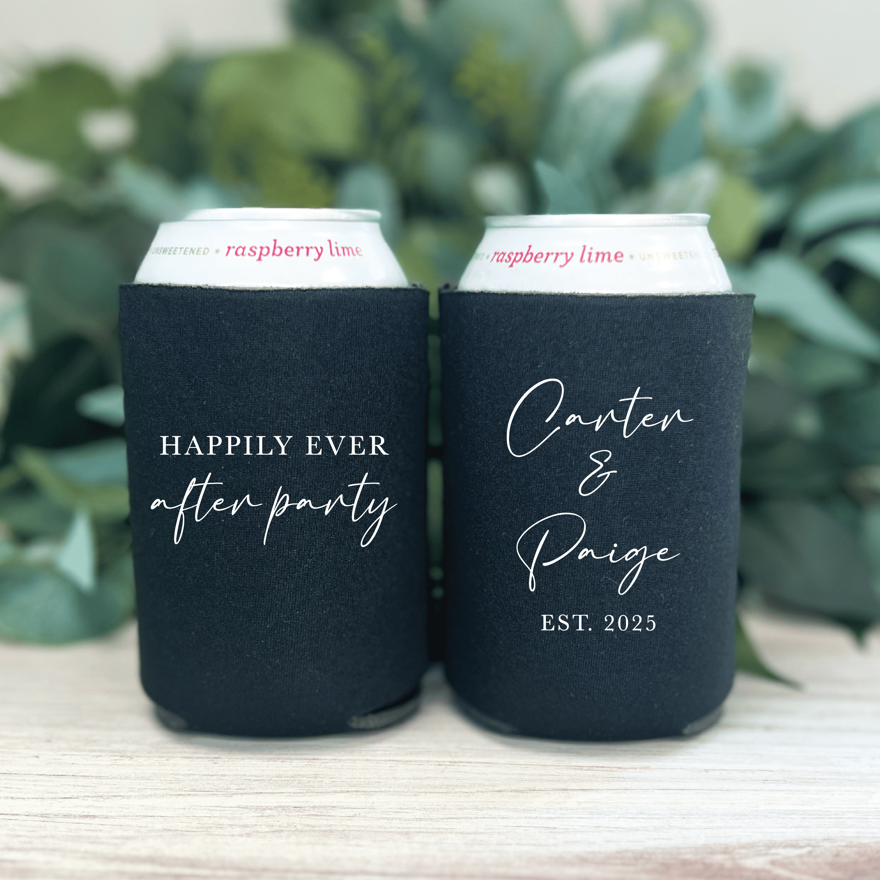 Happily Ever After Party Wedding Reception Can Coolers - Can Cooler