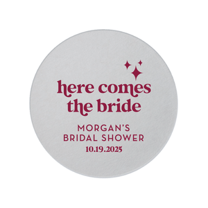 Here Comes The Bride Coasters
