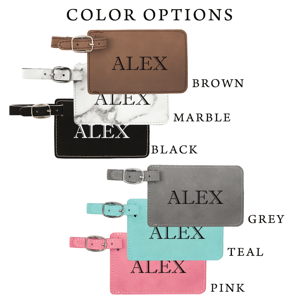 Custom Luggage Tag - Barn Street Designs