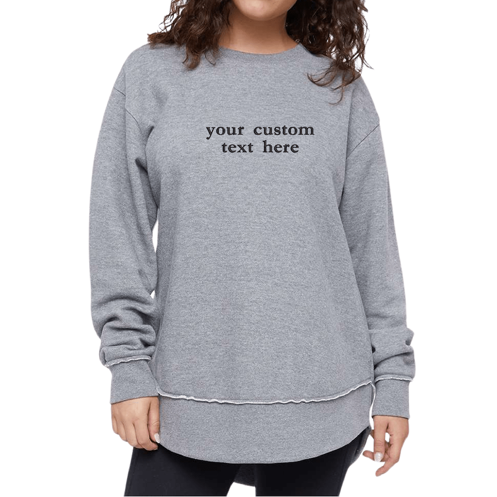 Custom Embroidered Sweatshirt - Sweatshirt - Embroidery