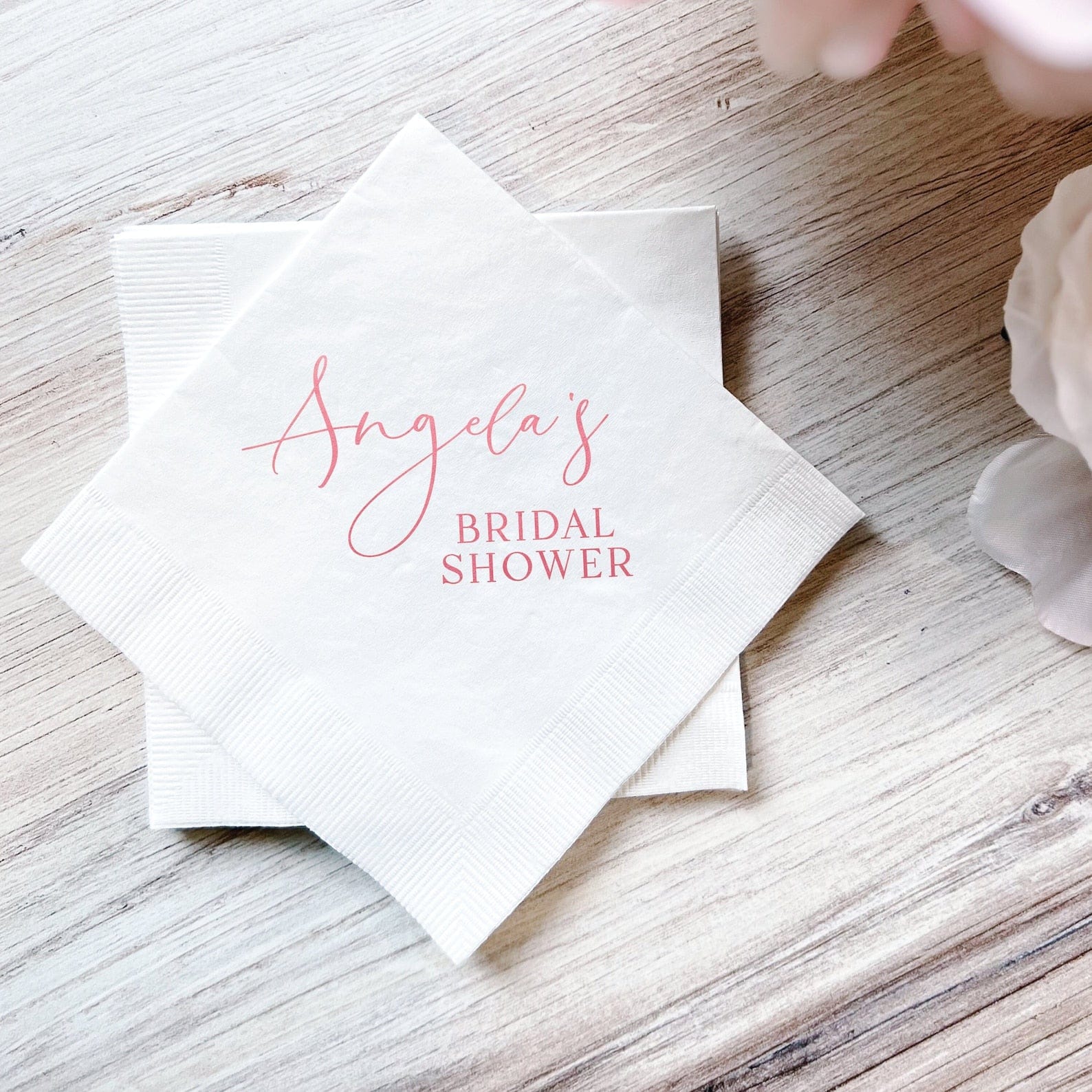 Future Mrs Bridal Shower Napkins - Napkins - Foil Stamped