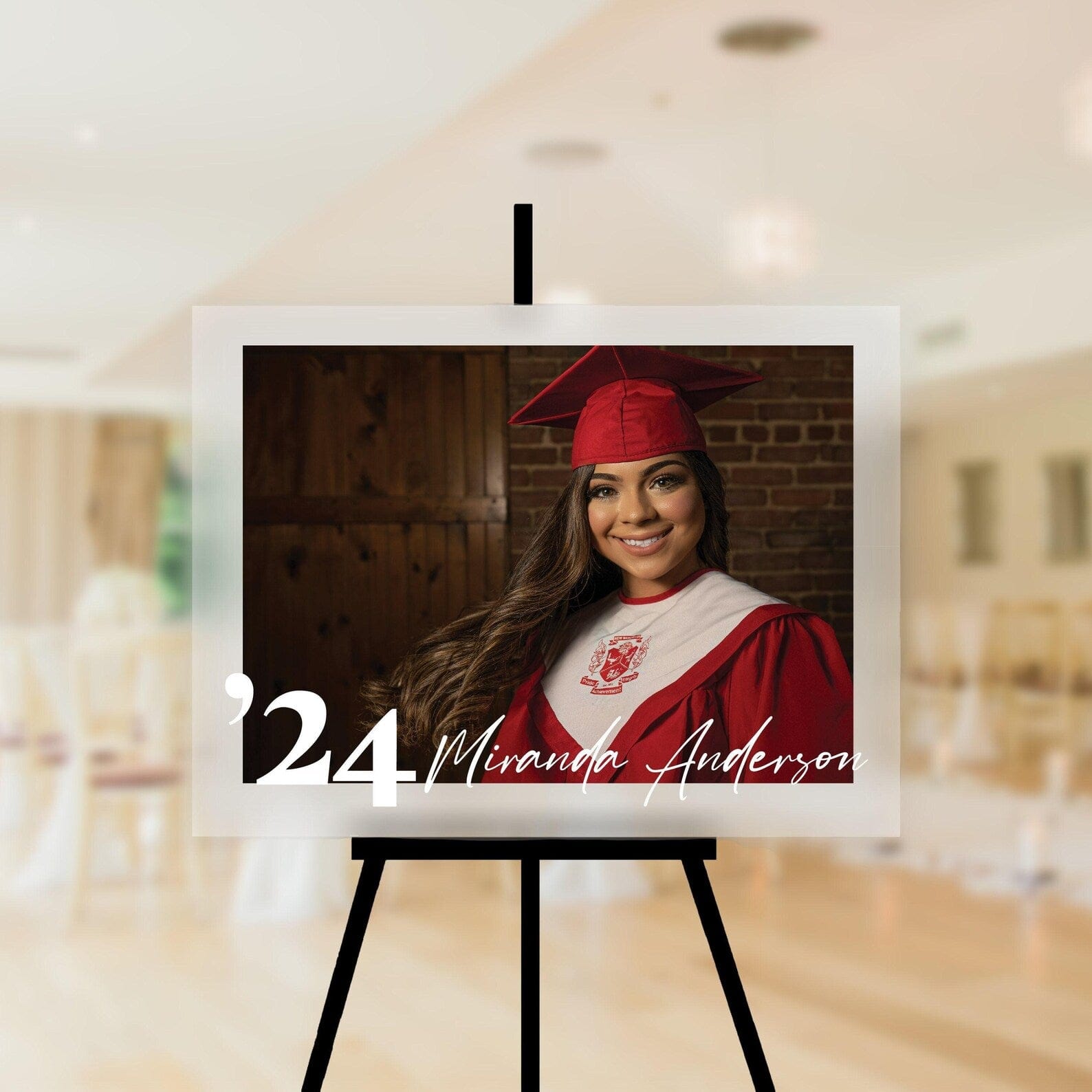 Personalized Graduation Photo Sign - Welcome Sign