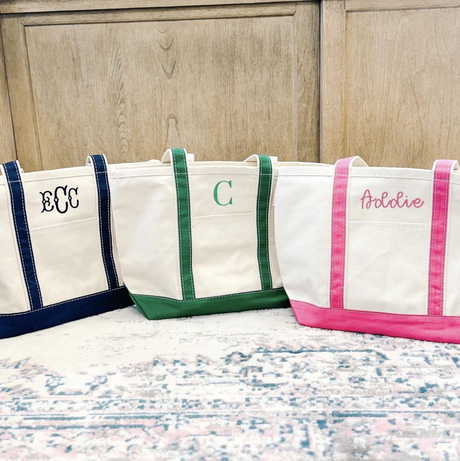 Bridesmaid Monogram Classic Tote Bag